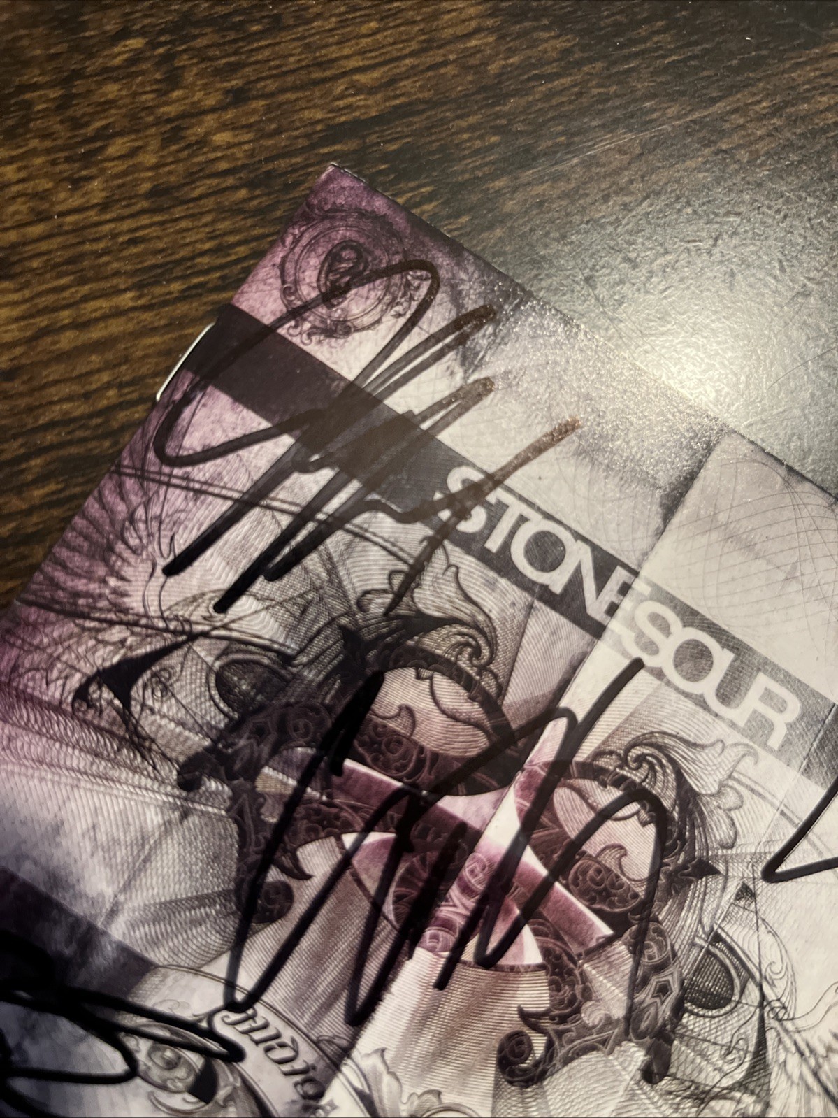 Stone Sour – Audio Secrecy Signed Autographed Cd Booklet Slipknot Corey Taylor