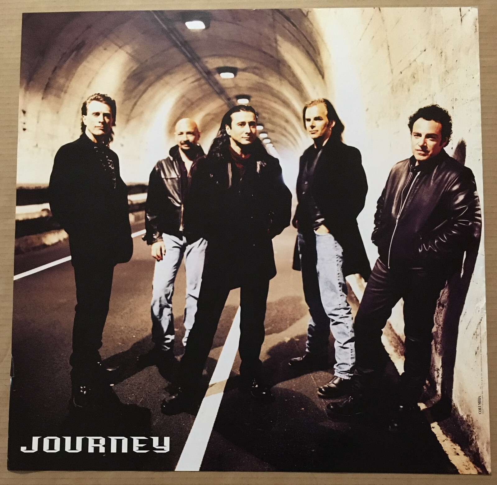 Steve Perry JOURNEY Vintage 1996 PROMO POSTER for Trial By Fire CD 24×24