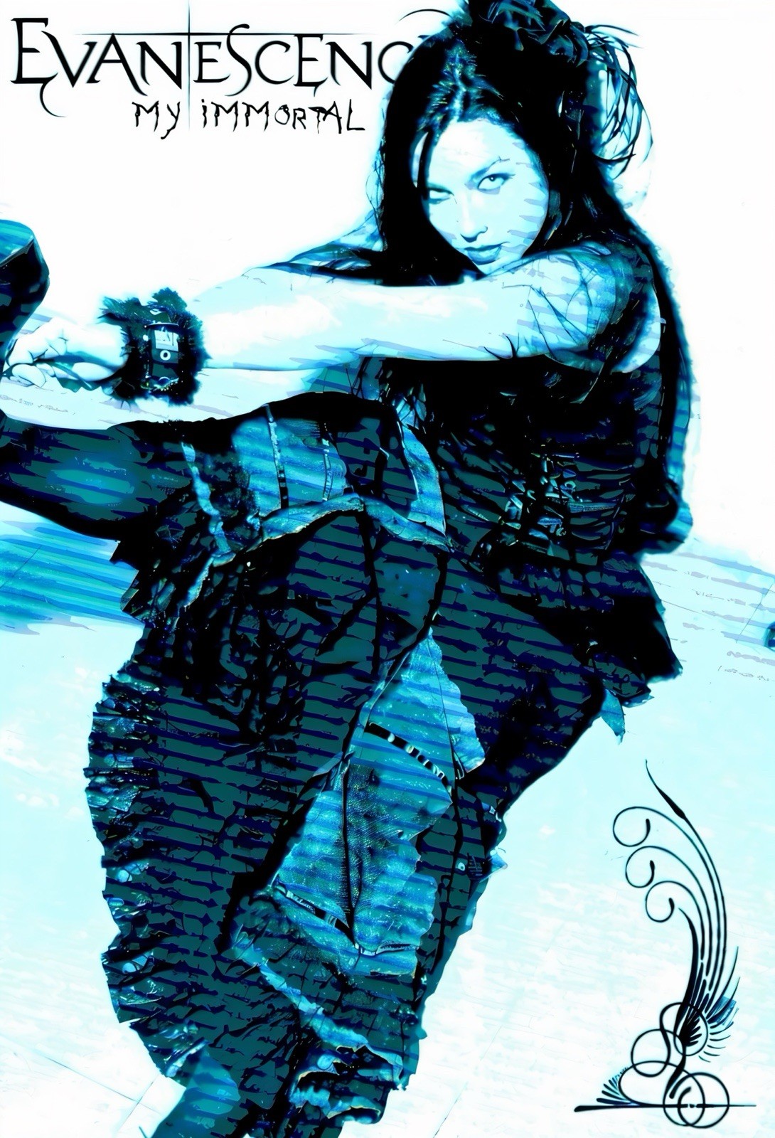 11×17 Evanescence Band 2003 Poster Photo Amy Lee My Immortal