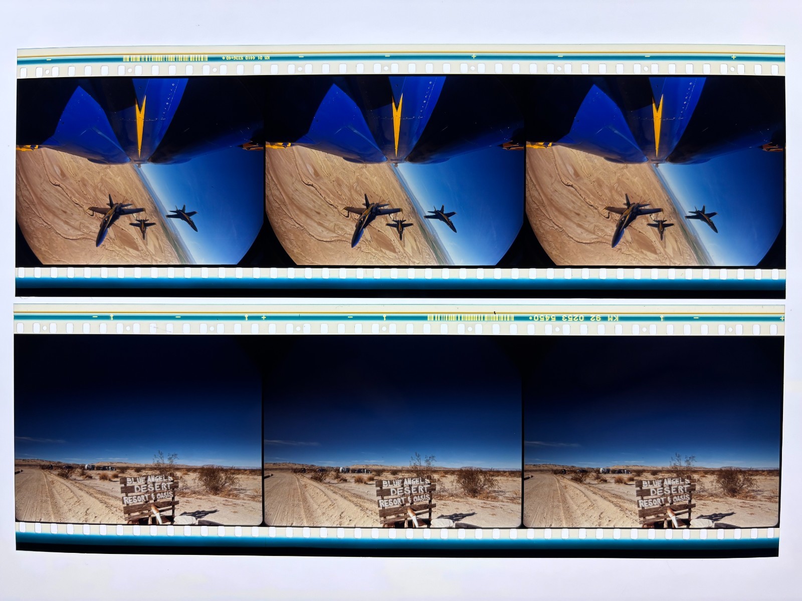 BLUE ANGELS: US Navy Aircraft ‘MAGIC OF FLIGHT’ – 70mm IMAX Film – 6 Cells
