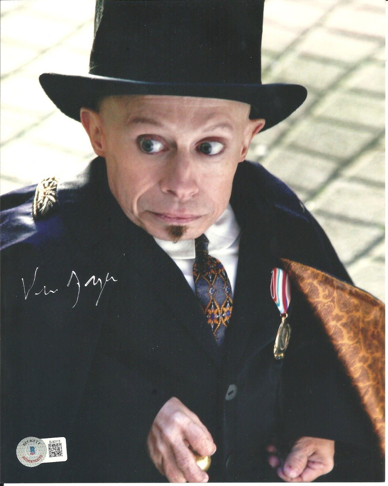 Verne Troyer Signed Auto 8×10 Photo Beckett Holo COA Austin Powers Harry Potter