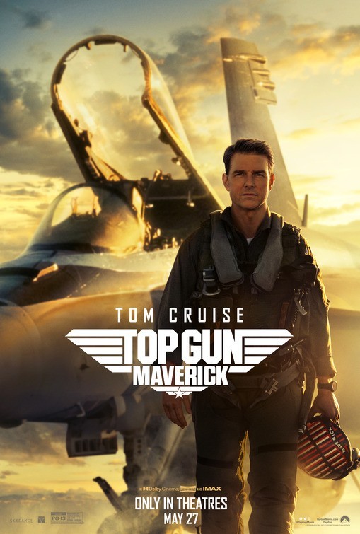 Top Gun Maverick (2022) ORIGINAL 27×40 MOVIE THEATRE POSTER TOM CRUISE