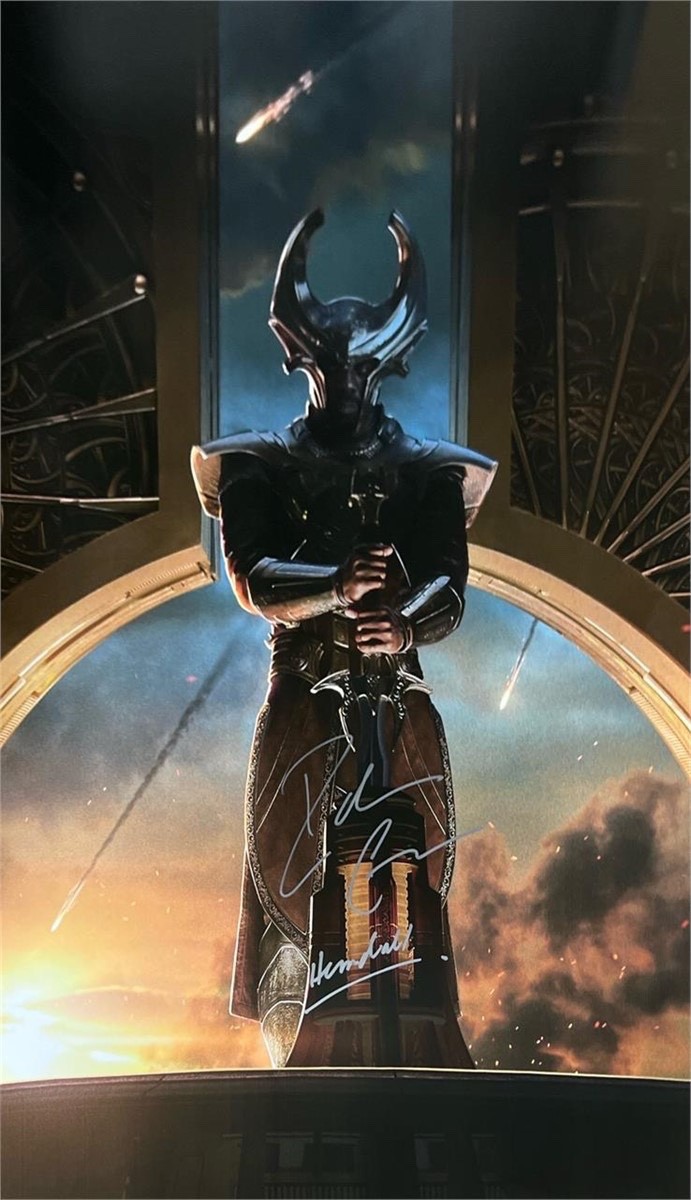 Idris Elba Signed Thor Heimdall 17×28 Poster COA