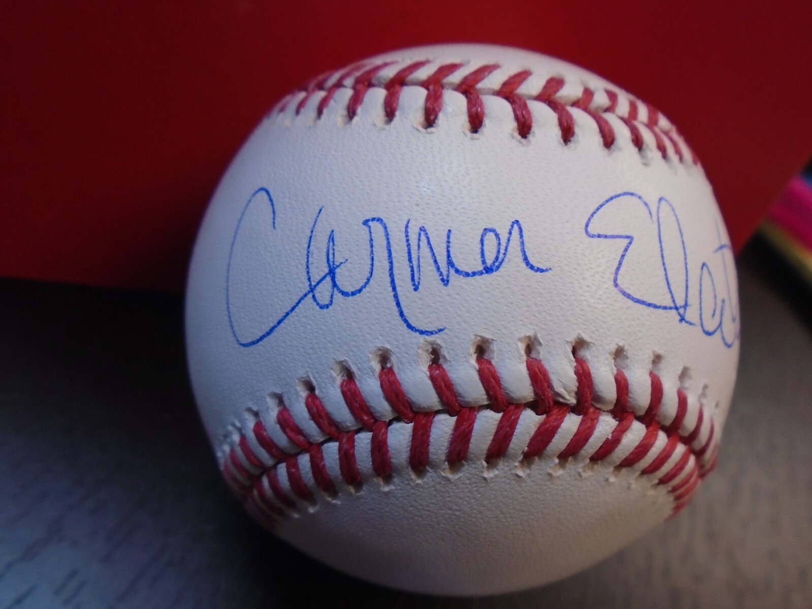 Carmen Electra Signed MLB Major League Baseball Auto Actress Model Baywatch