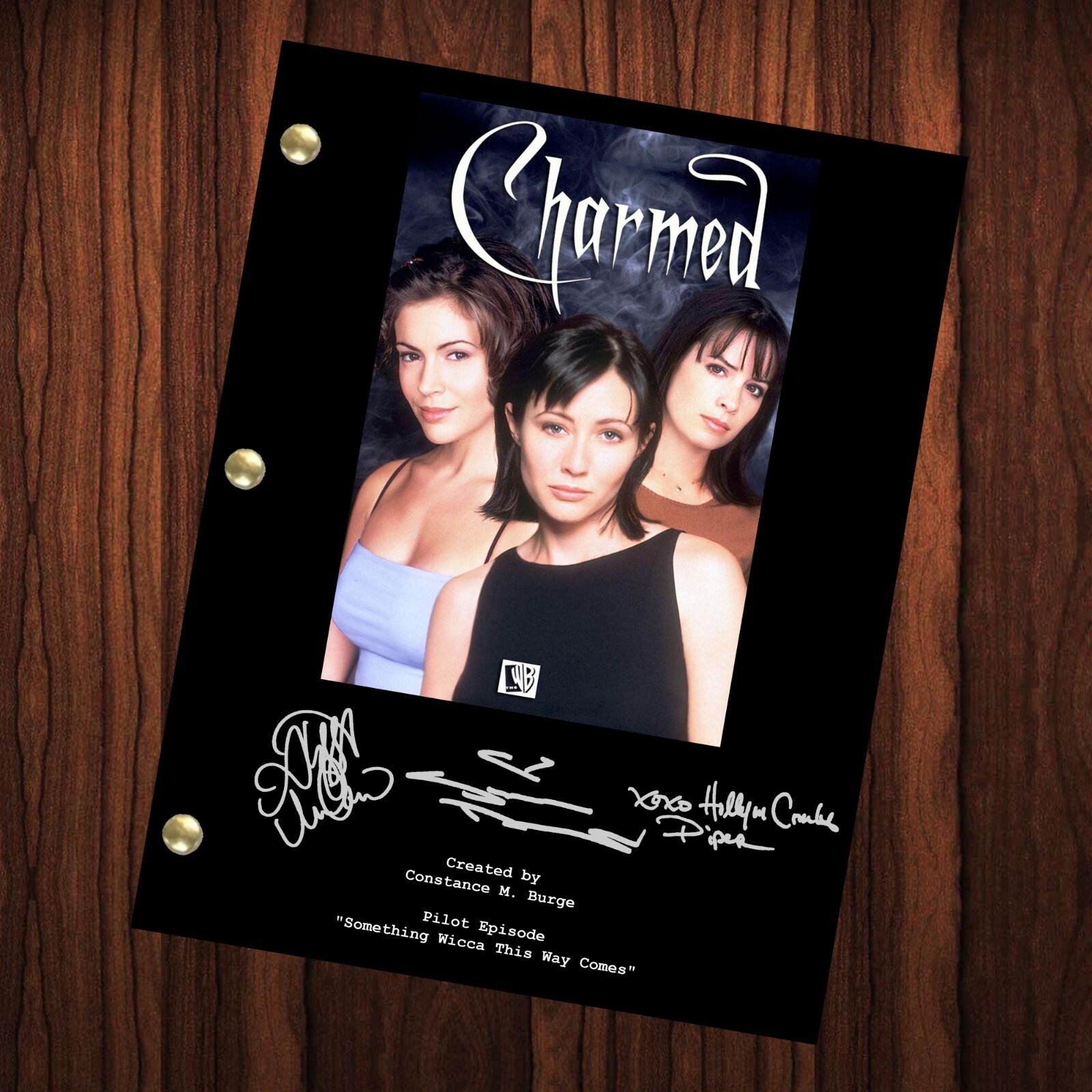 Charmed Show Autographed Signed Script Reprint Pilot Episode Screenplay