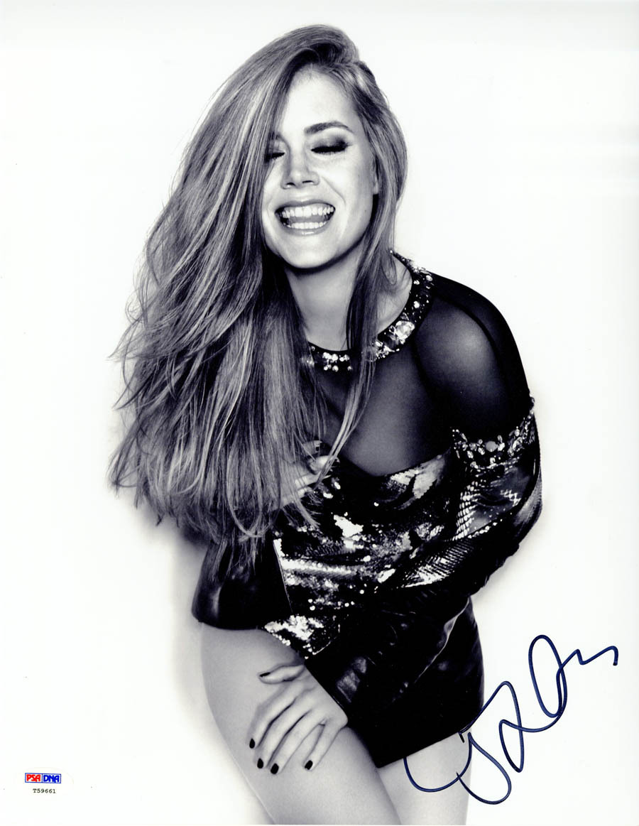 Amy Adams SIGNED 11×14 Photo Man of Steel American Hustle PSA/DNA AUTOGRAPHED