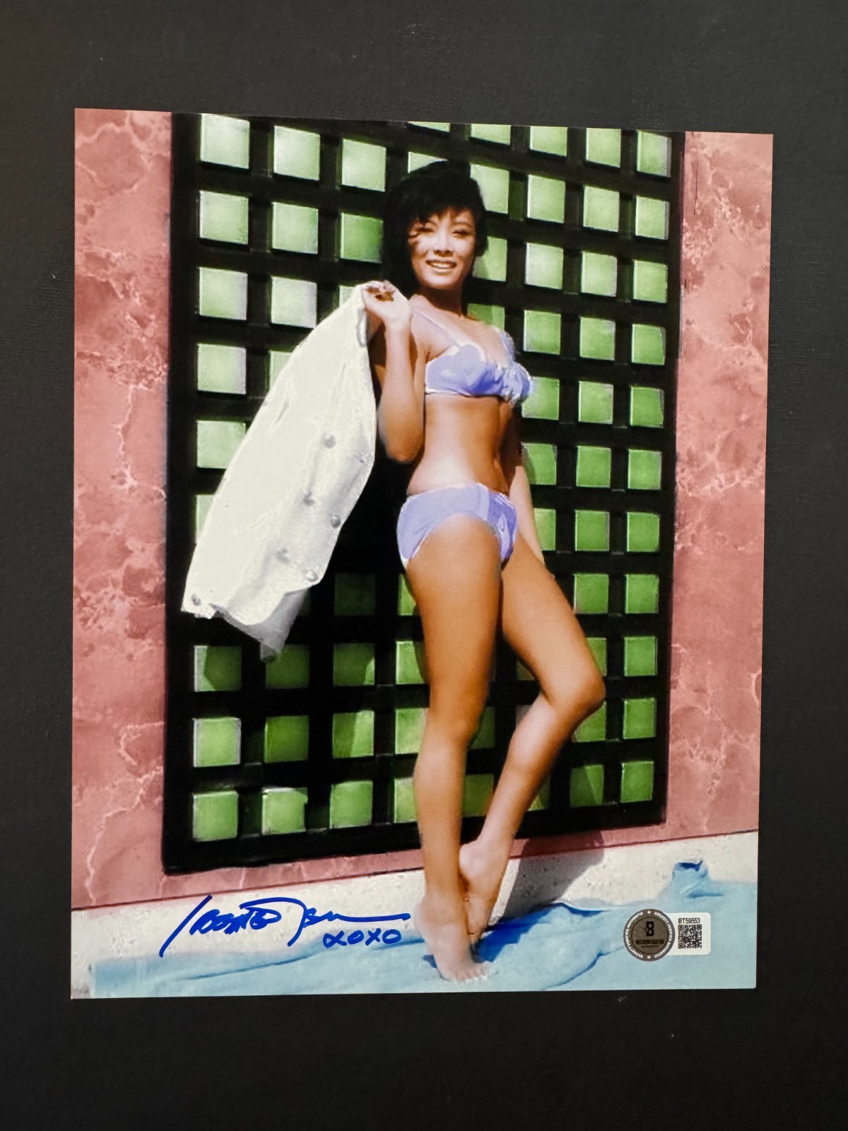 Irene Tsu autographed signed classic sexy Star Trek Elvis 8×10 photo Beckett BAS