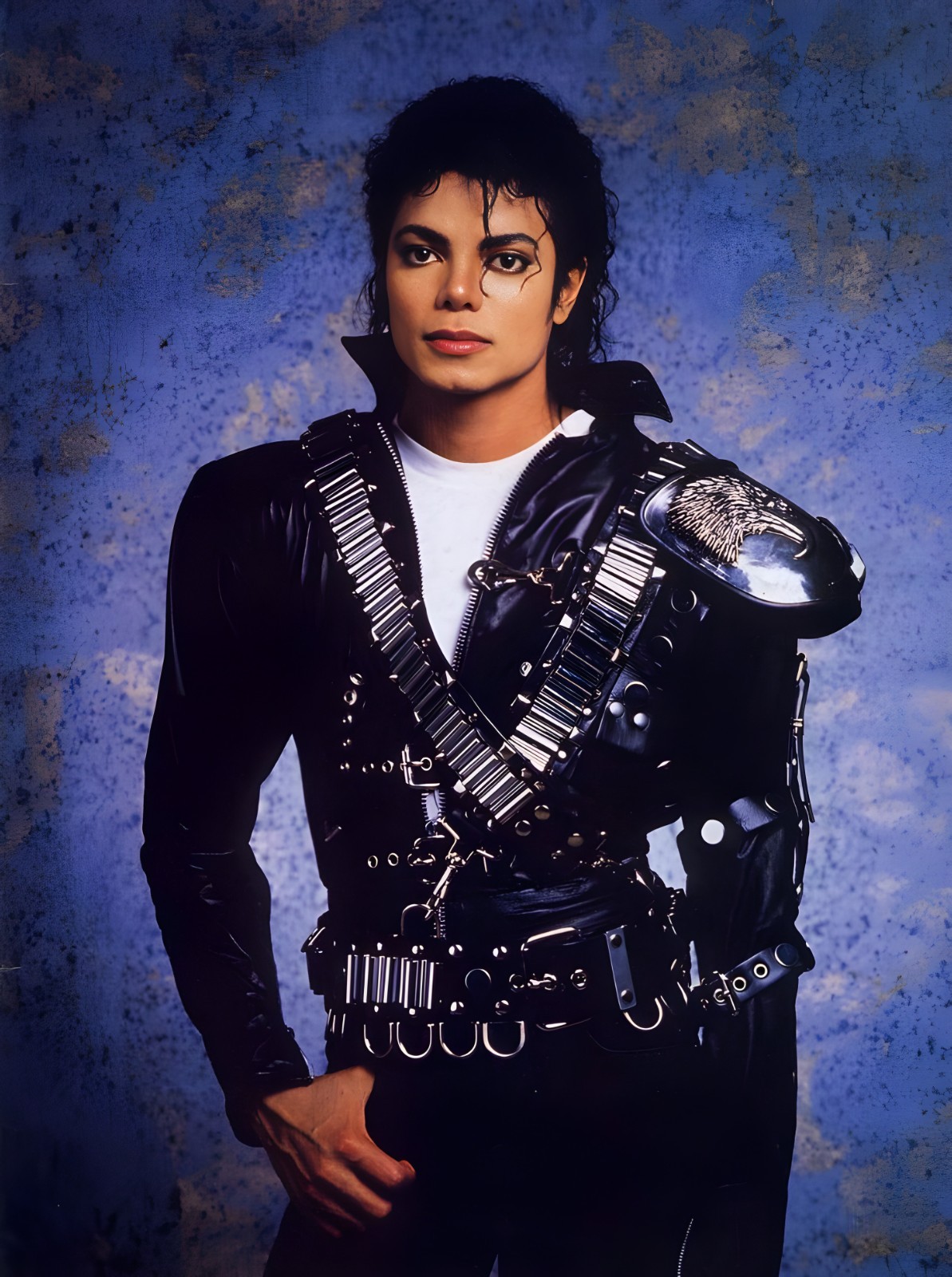 11.69×16.54 Michael Jackson Photo Poster 1987 Bad Era Photography #2