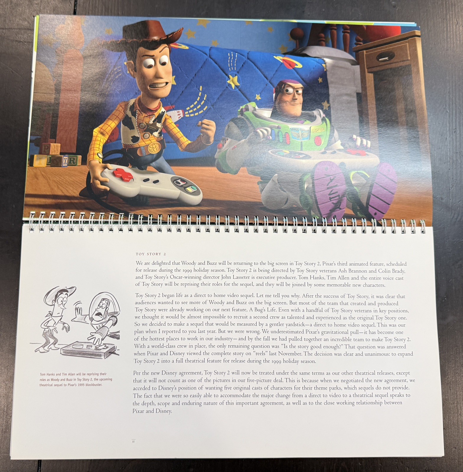 PIXAR 1997 Shareholder Annual Report Book and VHS – Steve Jobs