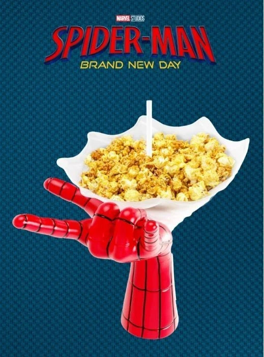 Spider-Man Brand New Day Web Shooter Popcorn Bucket & Cup Combo