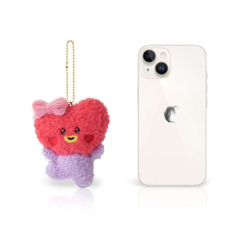 BTS BT21 Official minini LOVELY PLUSH Doll Keyring Authentic