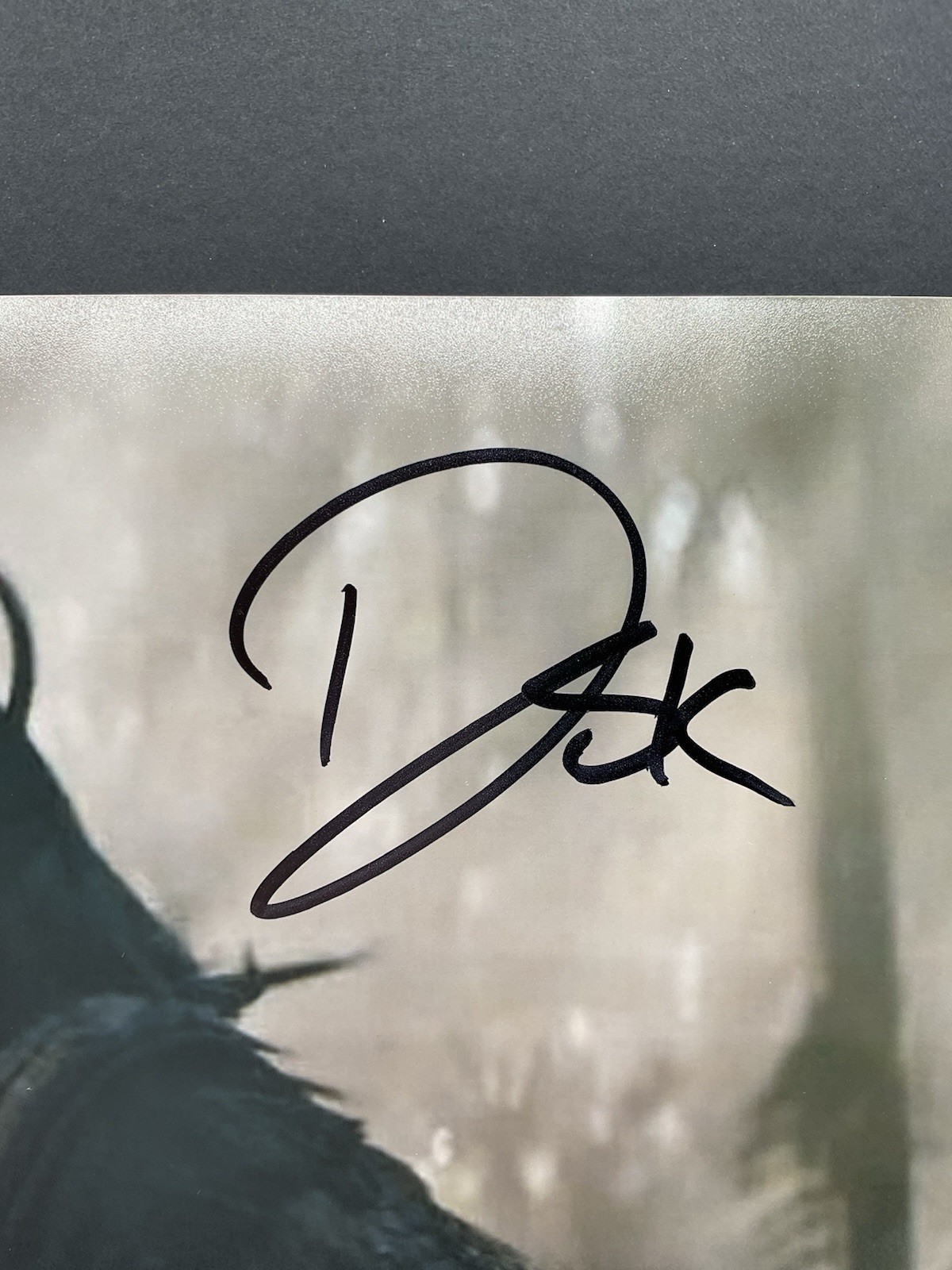 Dimitrius Schuster Koloamatangi signed photo Predator signed 8×10 Badlands BAS