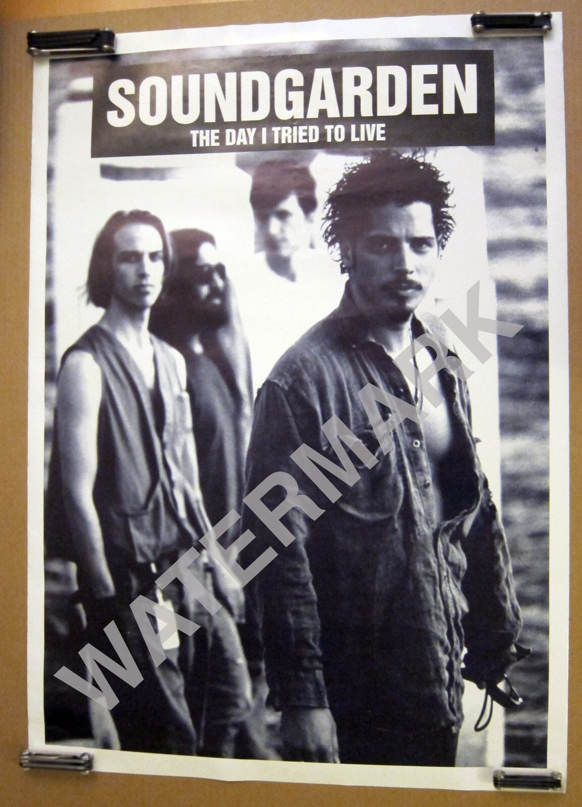 Soundgarden The Day I Tried To Live Poster 25×35 1994