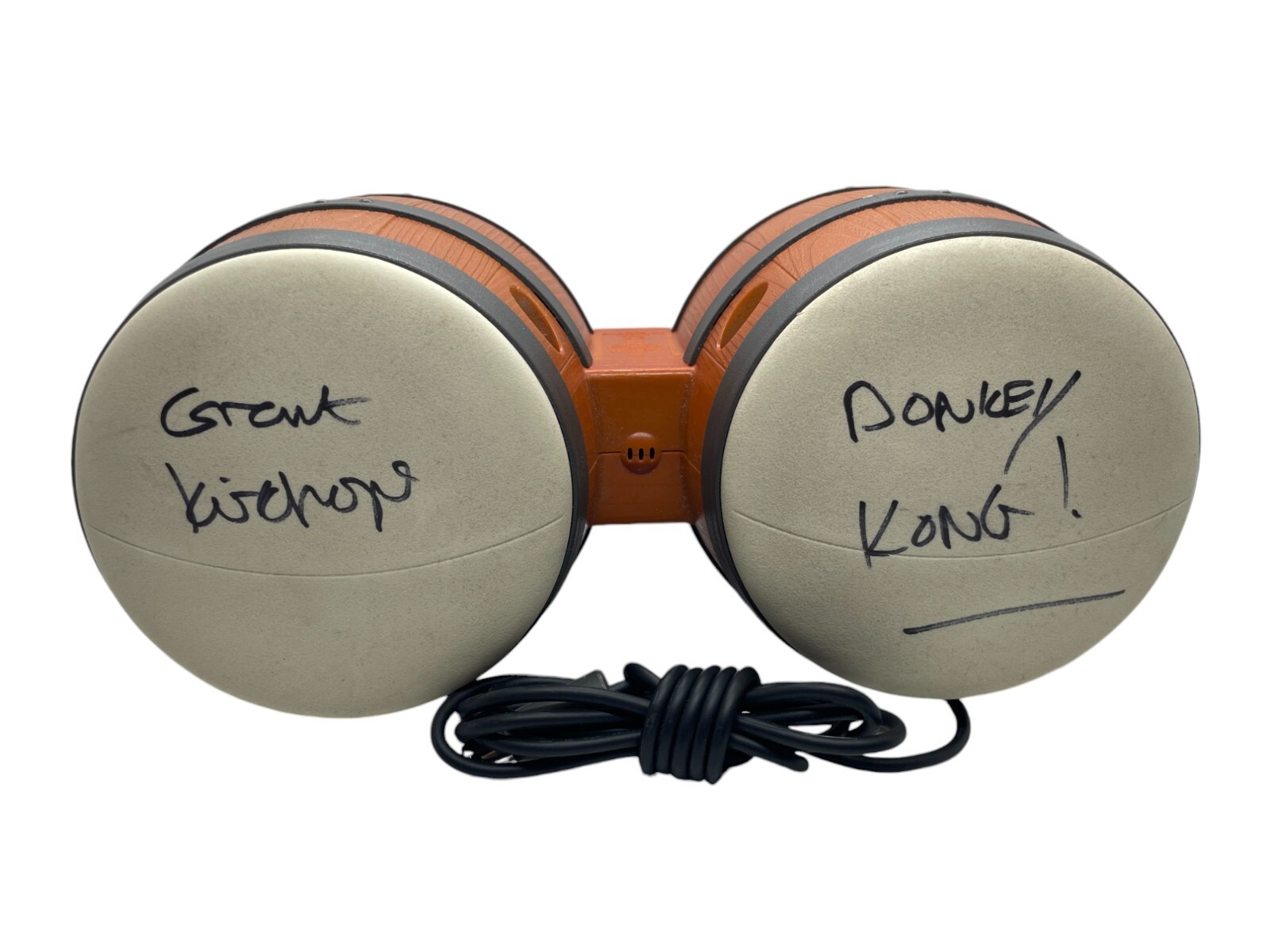 Grant Kirkhope Signed Donkey Konga Bongos GameCube Controller Autograph JSA COA