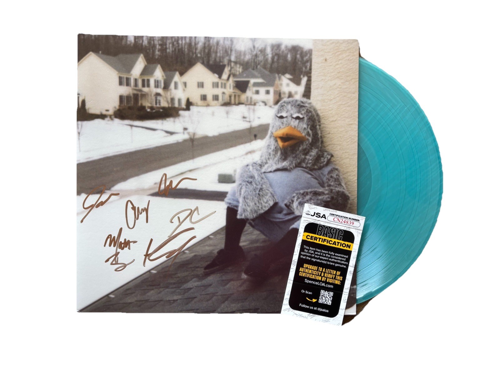 THE WONDER YEARS Suburbia I’ve Given You All JSA COA Vinyl LP Record autograph