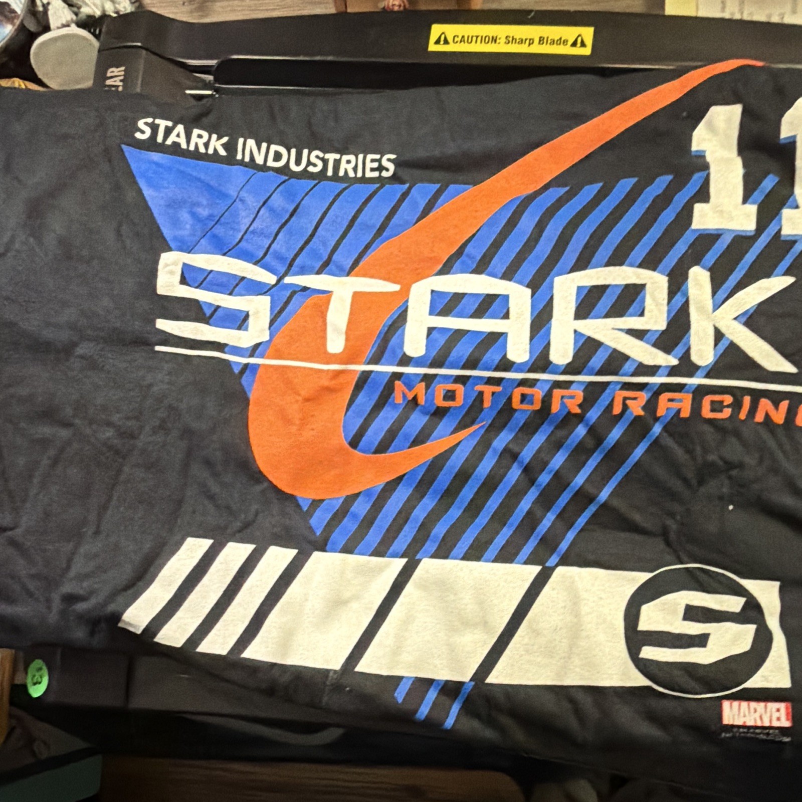 Gildan Softstyle Marvel Stark Industries Stark Motor Racing T-Shirt Size XL