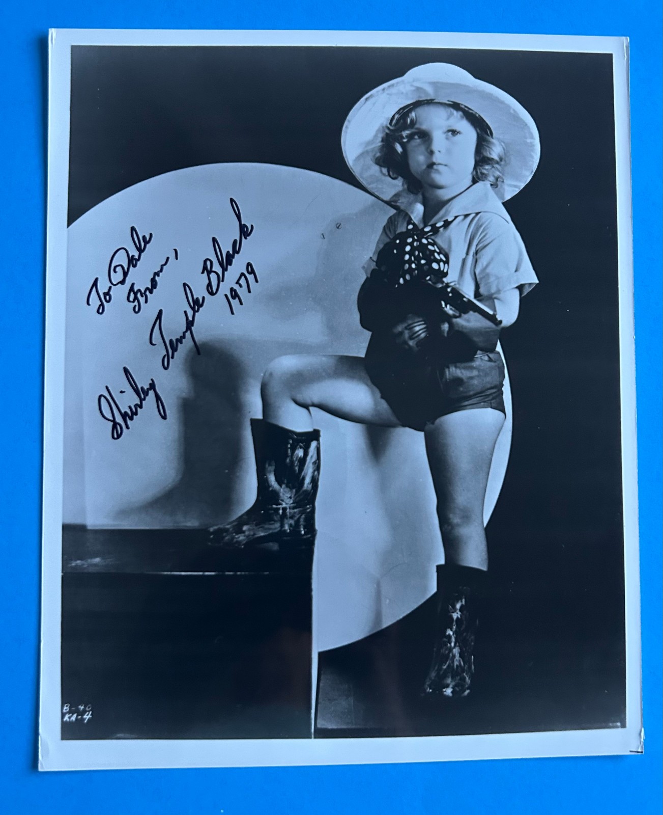 Shirley Temple Black (Child Star, US Ambassador) Autographed Signed Photograph 1