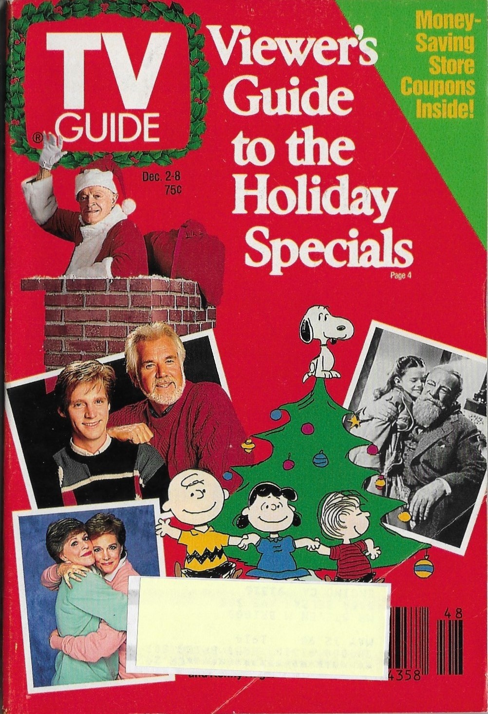 1989 TV Guide – Holiday Specials – Sugar Ray Leonard – Duran – Video Games