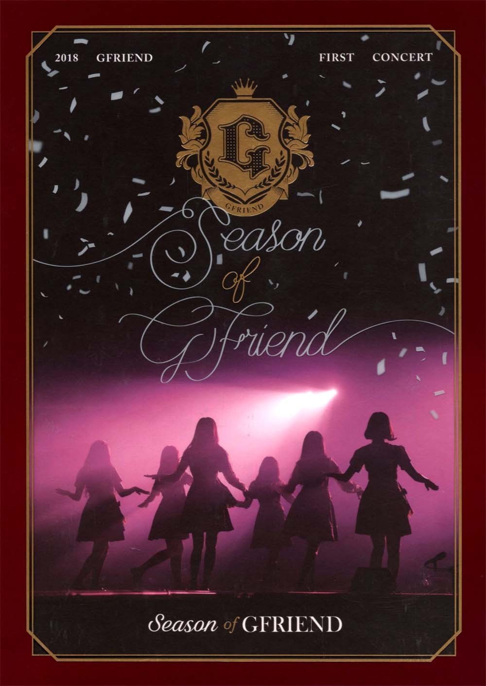 GFRIEND – 2018 GFRIEND First Concert: Season of GFRIEND (2DVD + 6 Photocards)