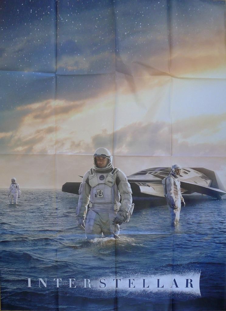 INTERSTELLAR – CHRISTOPHER NOLAN – RARE ADVANCE STYLE B LARGE FRENCH POSTER
