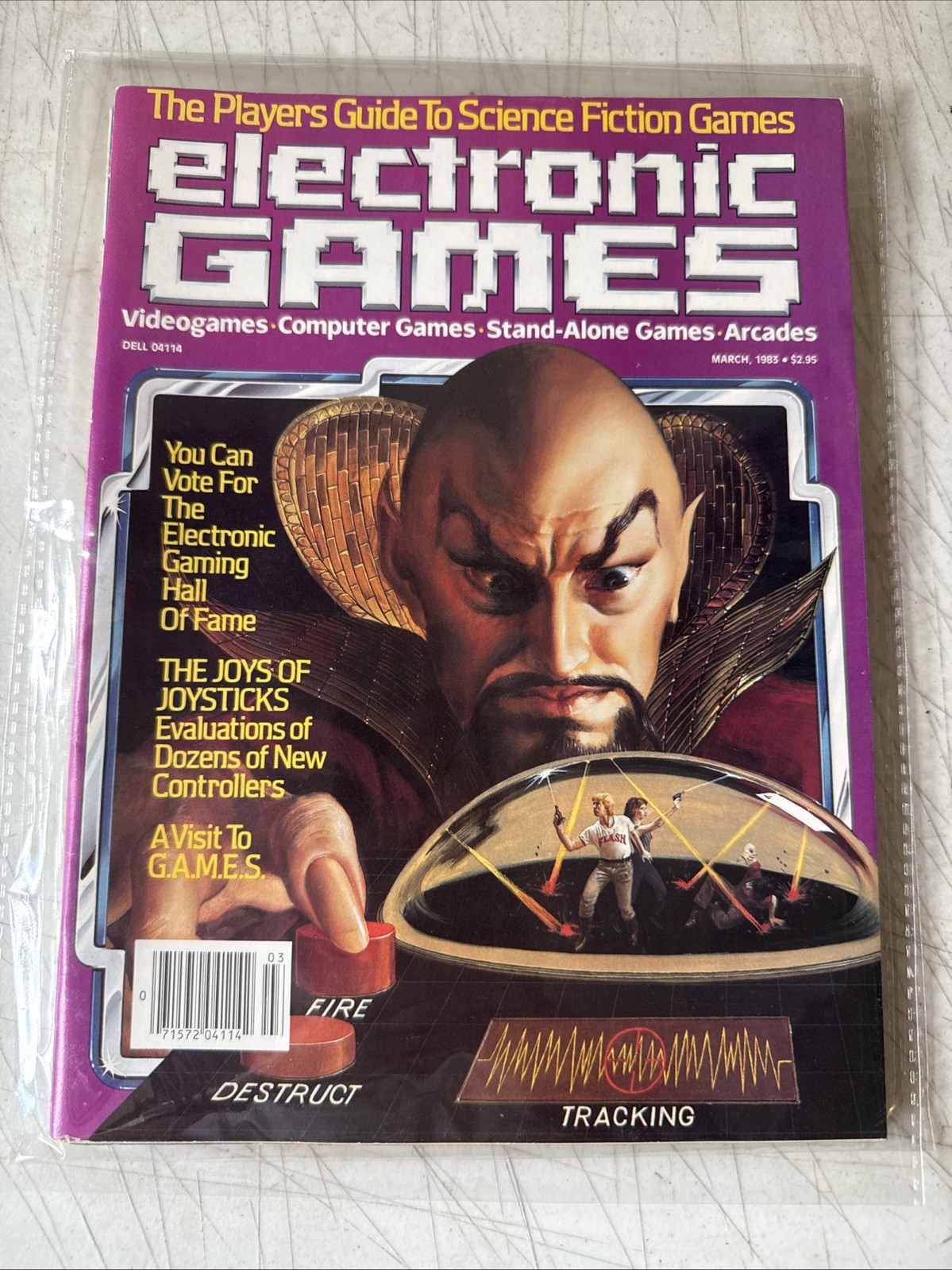 1983 Electronic Games Magazine March Science Fiction Early & Rare Video Games