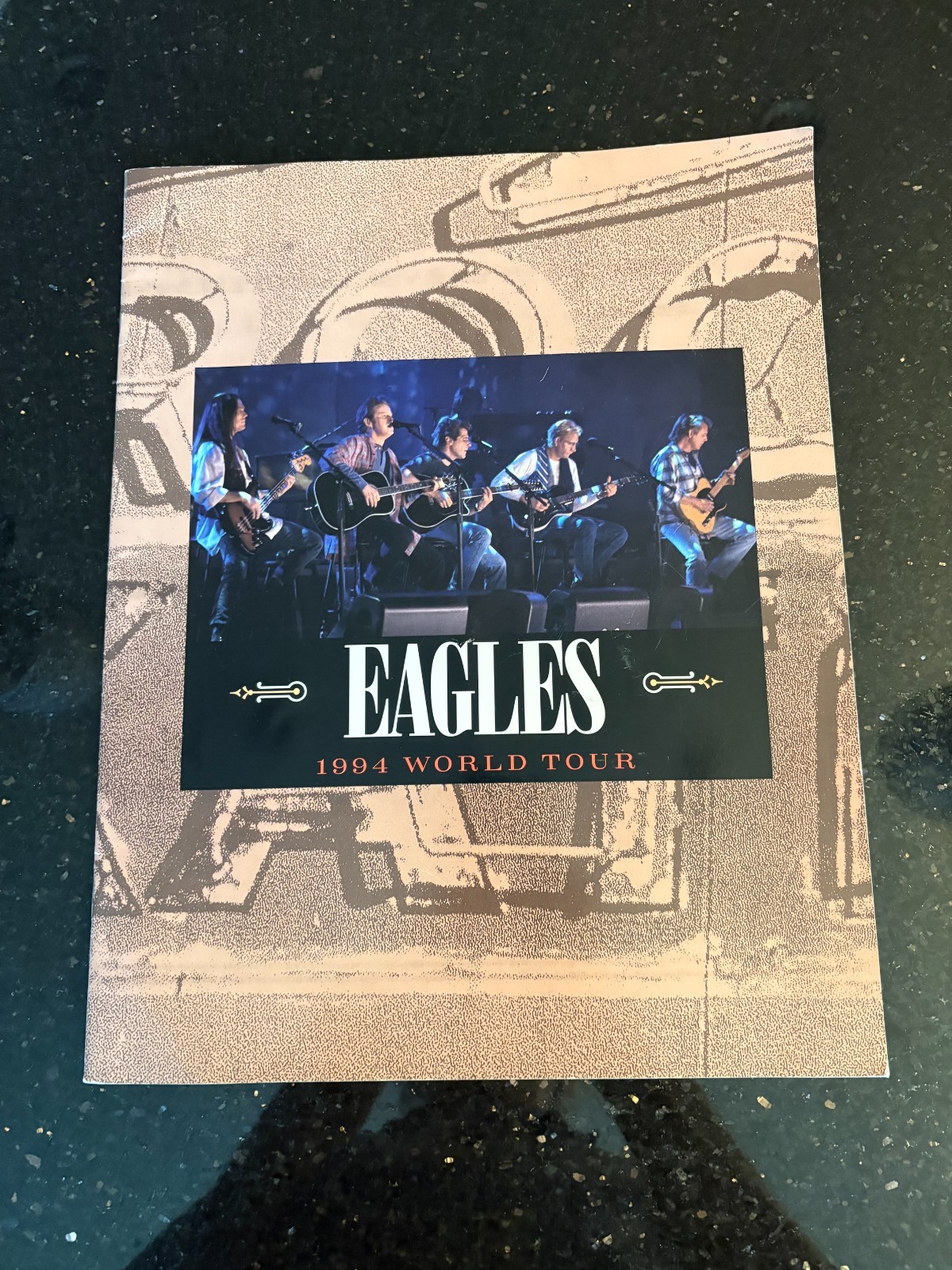 Vintage-1994-1995 The Eagles World Tour Souvenir Program Book-11 X 14-VG+