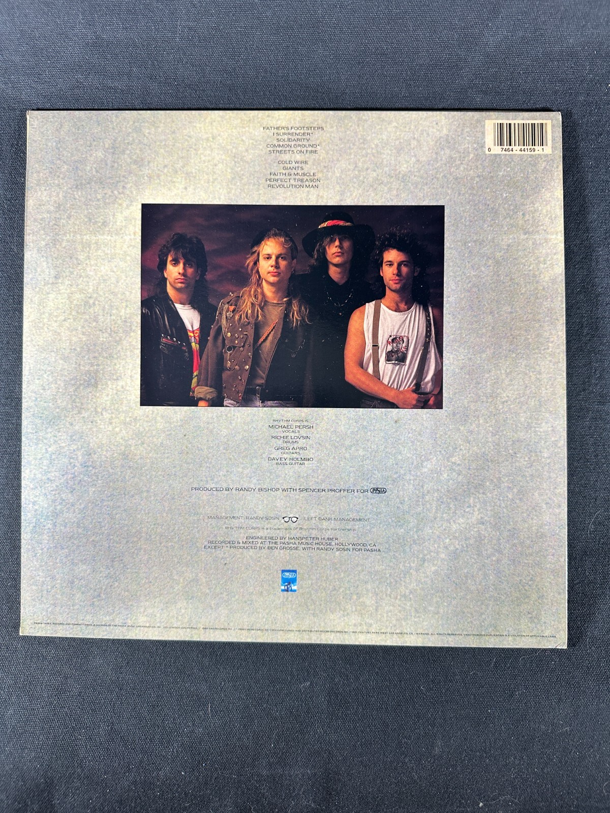 Rhythm Method Paquet De Cinq Rhythm Corps Common Ground 12″ vinyl Autographed