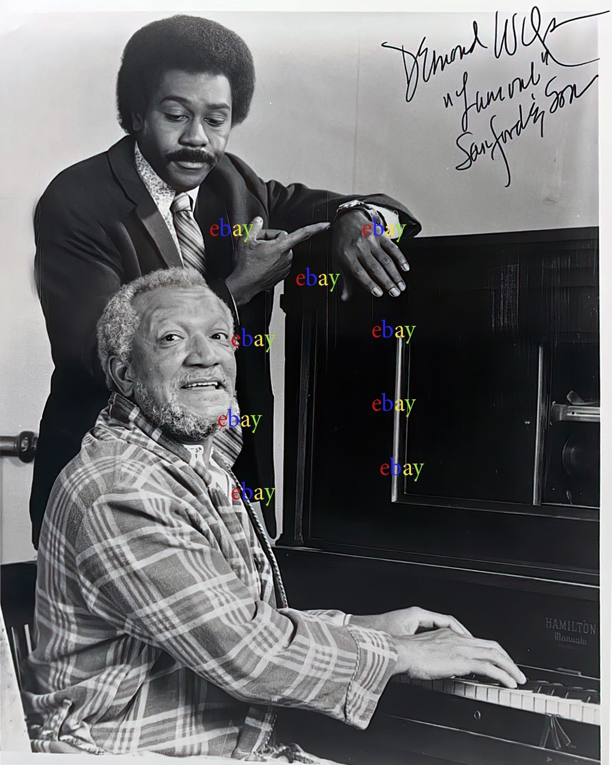 DEMOND WILSON Sanford & Son Lamont Signed Autographed 8×10 Photo Reprint