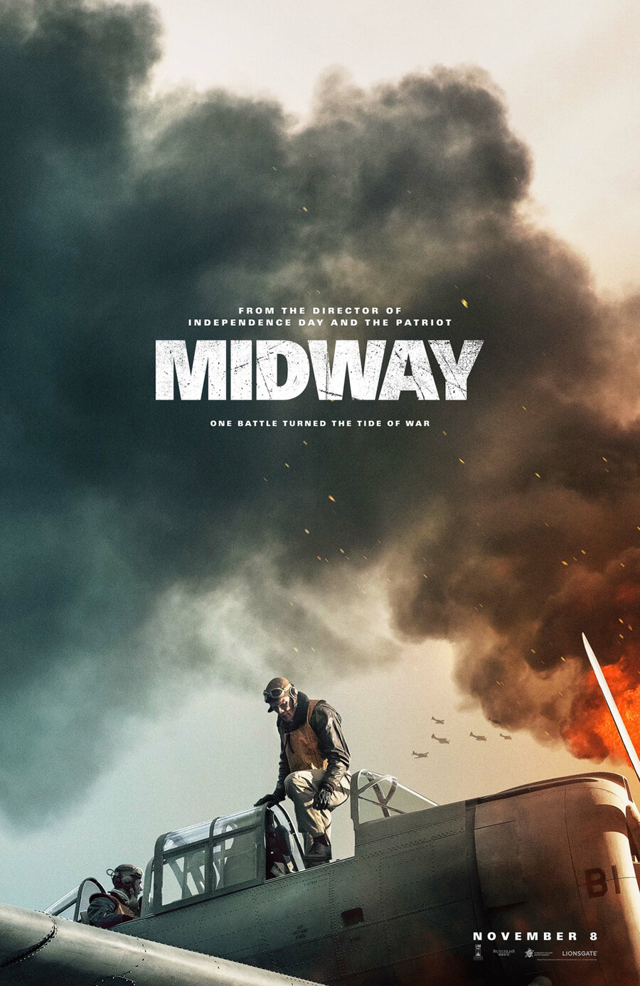 MIDWAY MOVIE POSTER 2 Sided ORIGINAL Advance 27×40 ED SKREIN MANDY MOORE