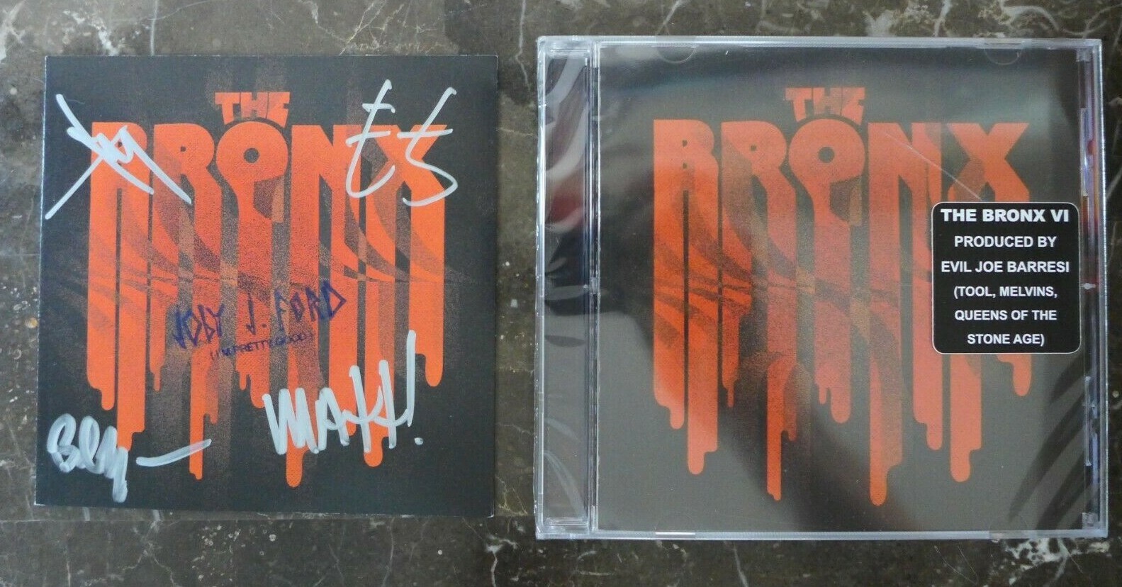 THE BRONX – AUTOGRAPHED “THE BRONX VI” SIGNED CD BOOKLET & NEW SEALED CD 2021