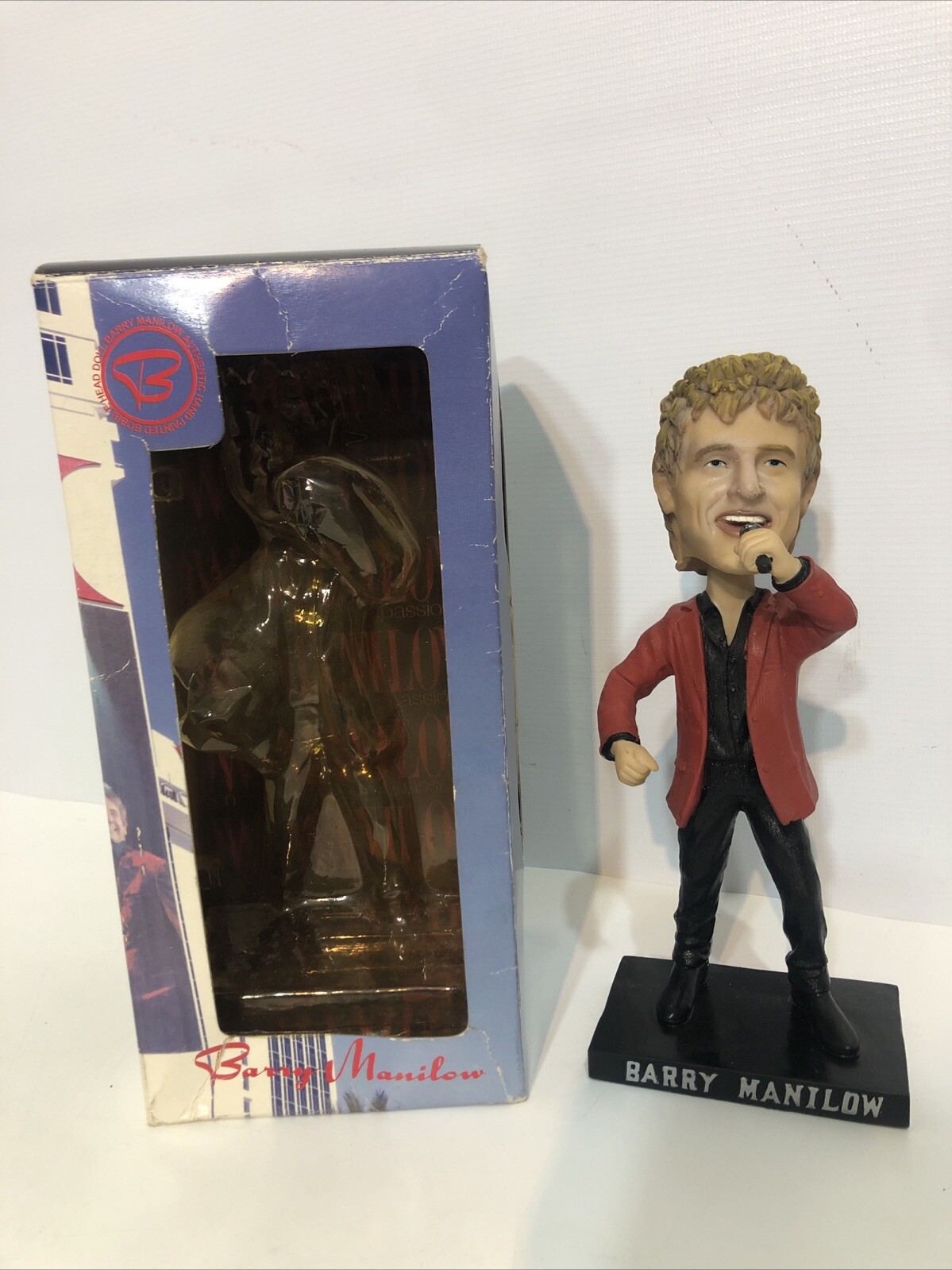 BARRY MANILOW Singer & Song Writer HILTON LAS VEGAS Concert Tour Bobblehead NIB!