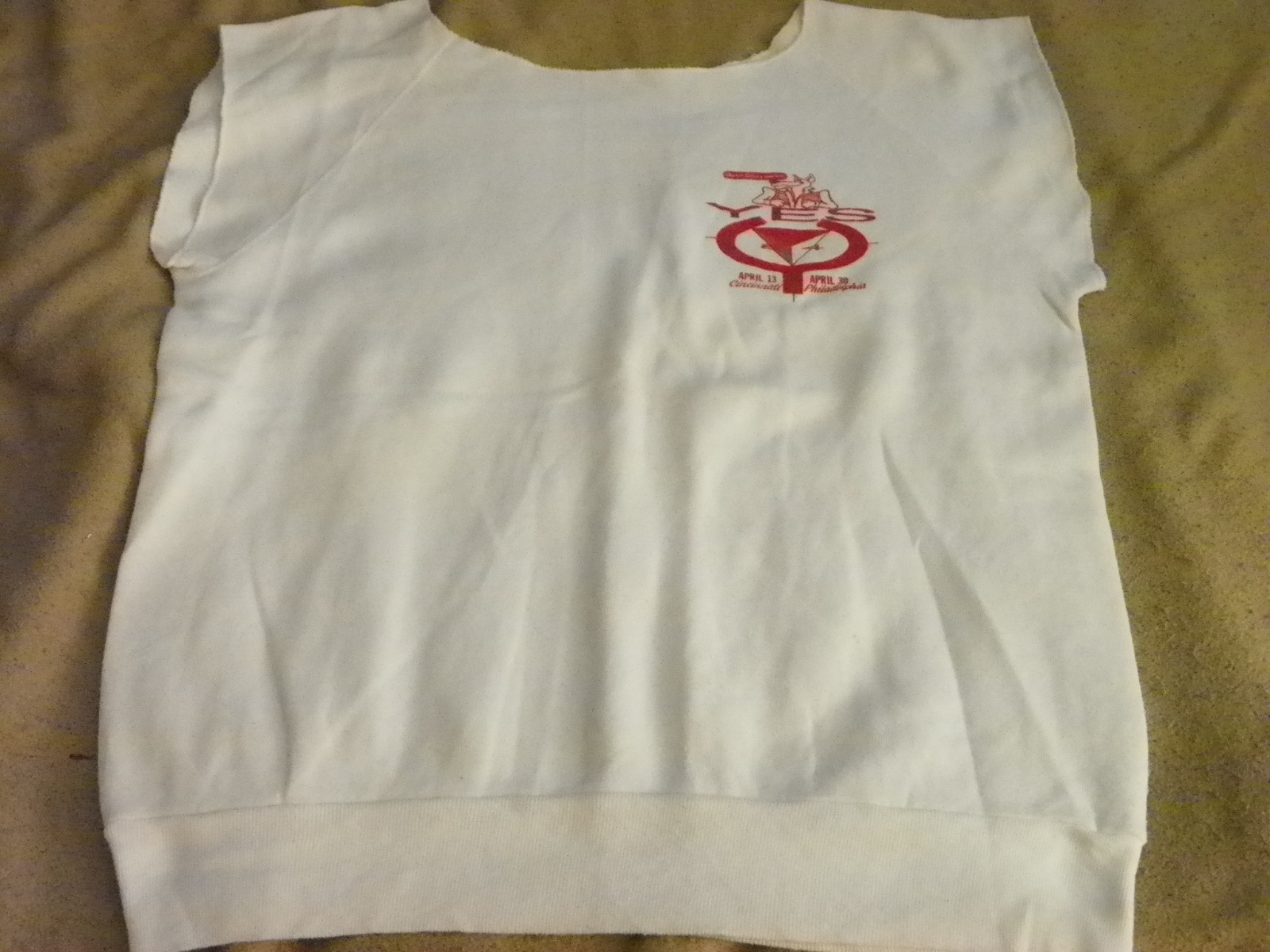 Vintage 1984 Yes Electric Factory Presents Crew Concert Tour Sweatshirt Large
