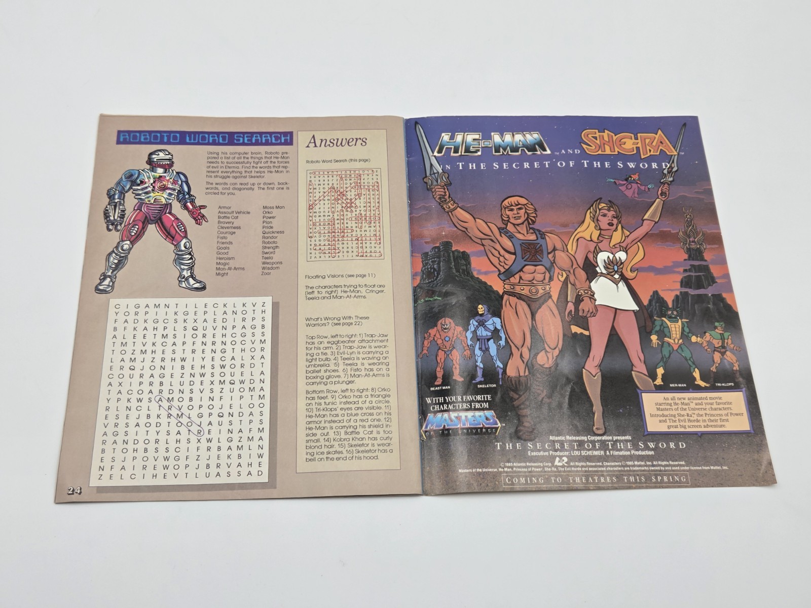 Vintage Spring 1985 He-Man and the Masters of the Universe Magazine – MOTU Read!