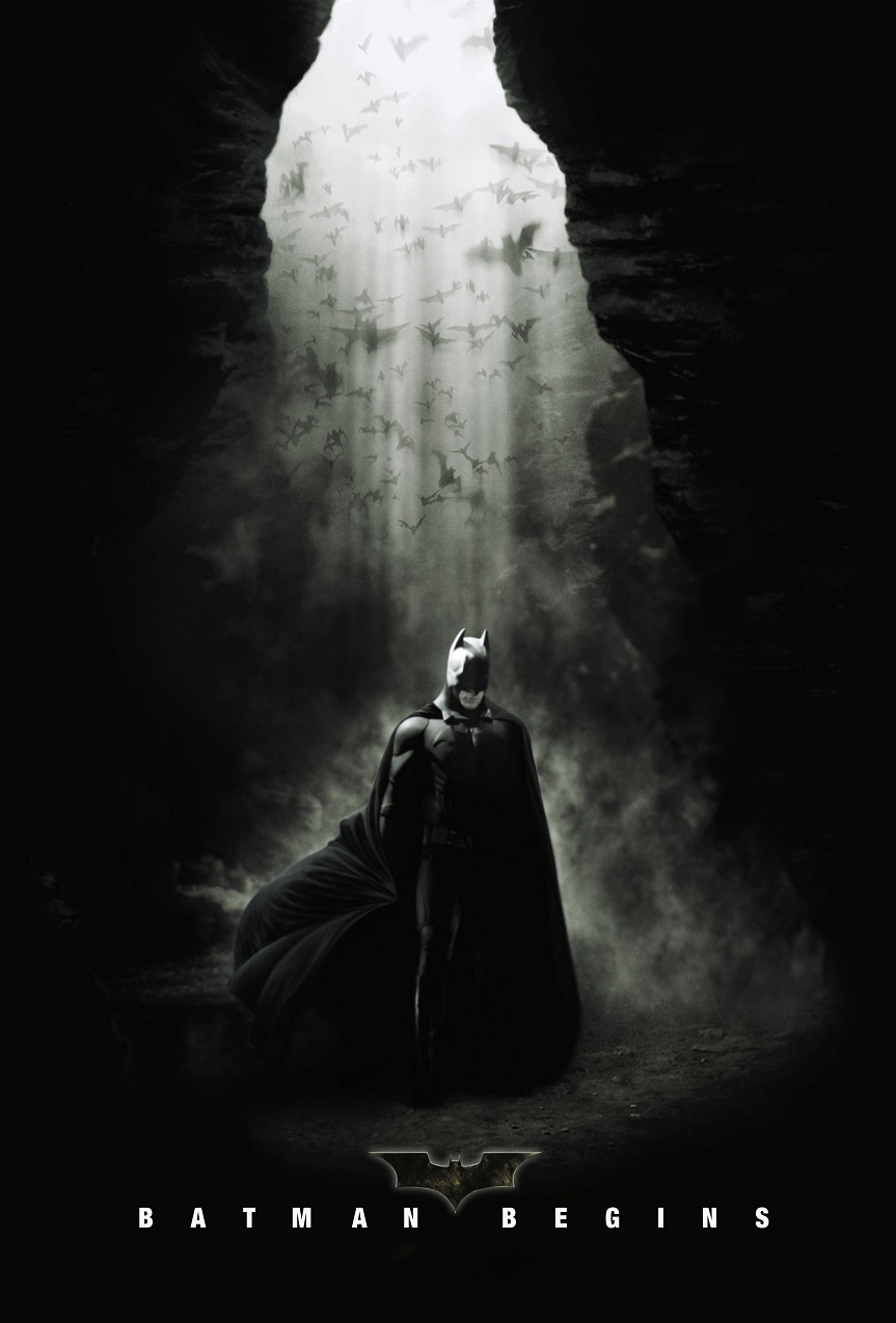 Batman Begins movie poster print (d) – 11″ x 17″ Christian Bale poster, Batman