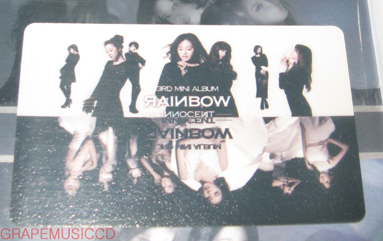 RAINBOW INNOCENT 3rd Mini KIHNO SMART MUSIC CARD ALBUM + POSTCARD SEALED