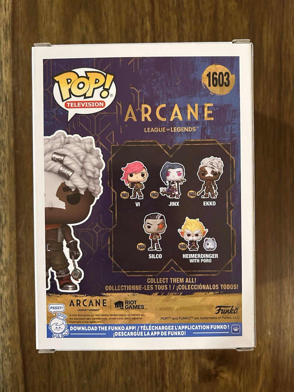 Reed Shannon ‘Arcane’ Signed ‘Ekko’ Funko Pop #1603 Beckett Certified