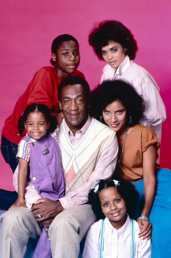 Bill Cosby Phylicia Rashad Lisa Bonet Malcolm-Jamal Warner Cosby Show 18x24Poste