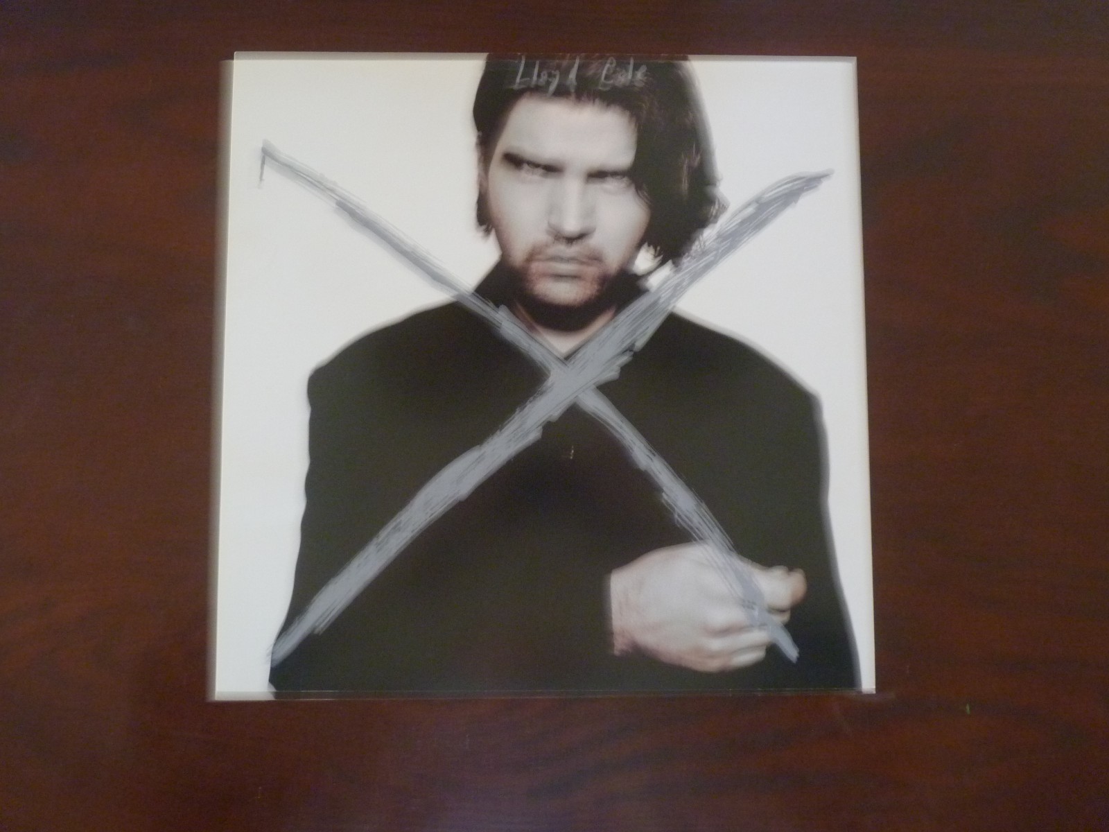 Lloyd Cole Downtown No Blue Skies LP Record Photo Flat 12×12 Poster
