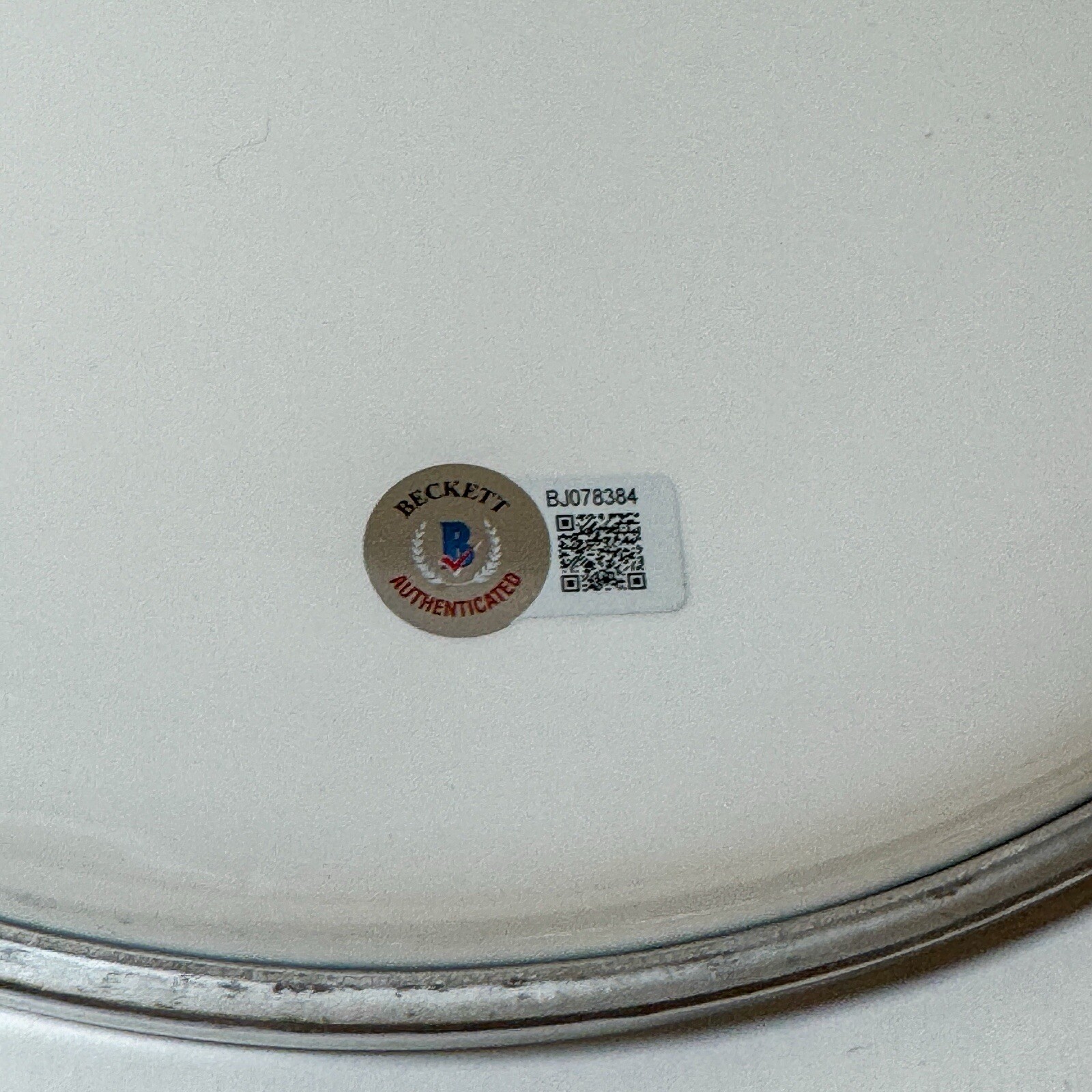 Will Ferrell Signed Autograph 10″ Drumhead Step Brothers Barbie Movie BAS COA