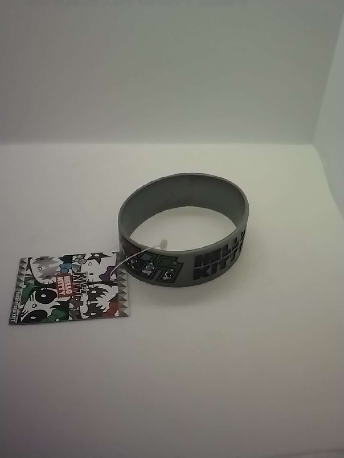 Hello Kitty KISS Character Themed Rubber Bracelet Sanrio Gene, Paul, Ace, Peter
