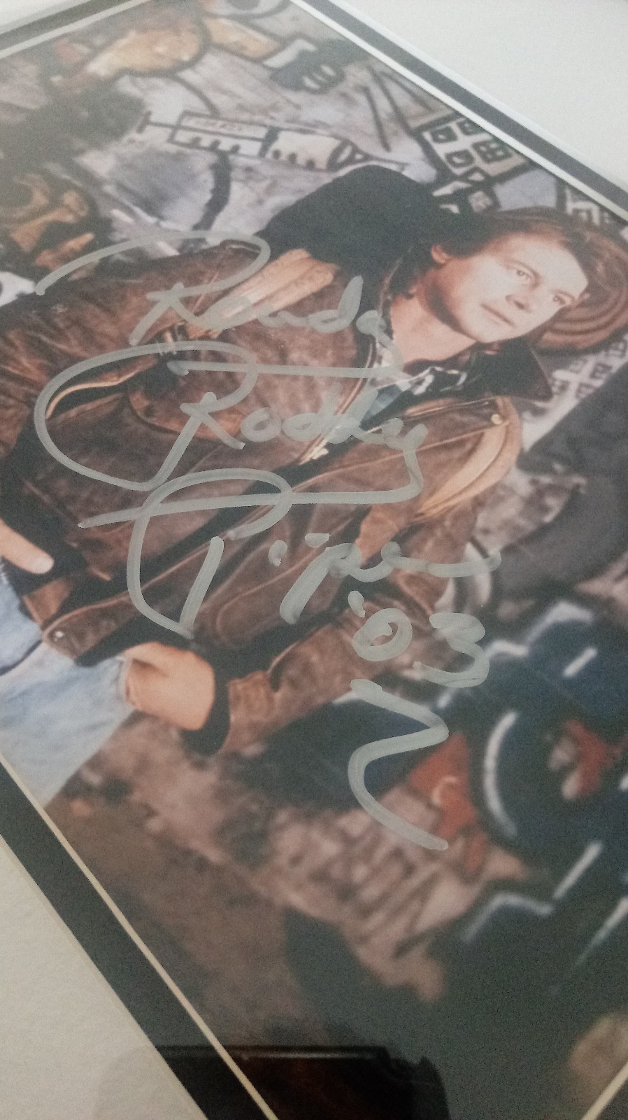 DUAL SIGNED They Live RARE Keith David RODDY PIPER Matted AUTOGRAPHED Framed COA