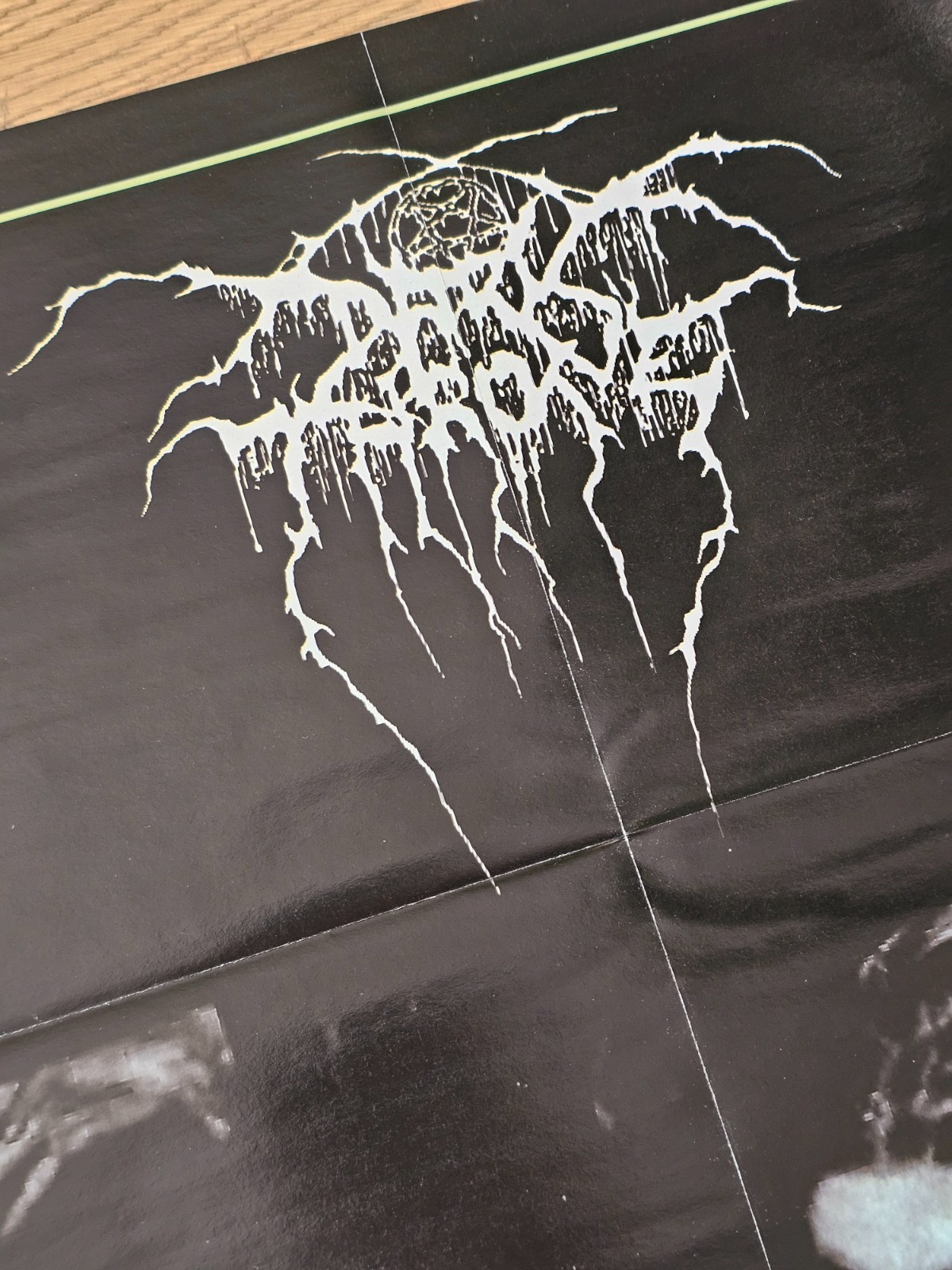 DARKTHRONE – HUGE poster from 2024 – 21 ½ x 29 ½ in. (55 x 75 cm) MINT CONDITION