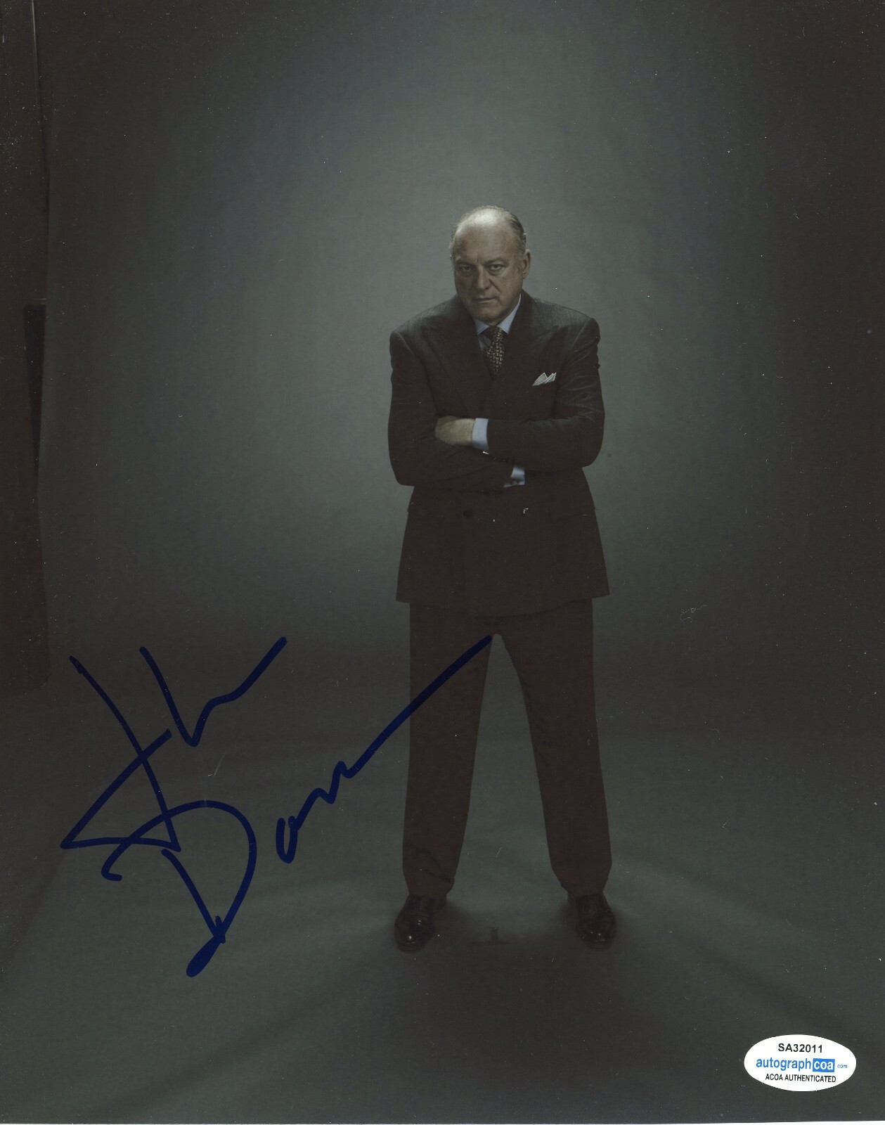John Dolman Gotham Autographed Signed 8×10 Photo ACOA #1