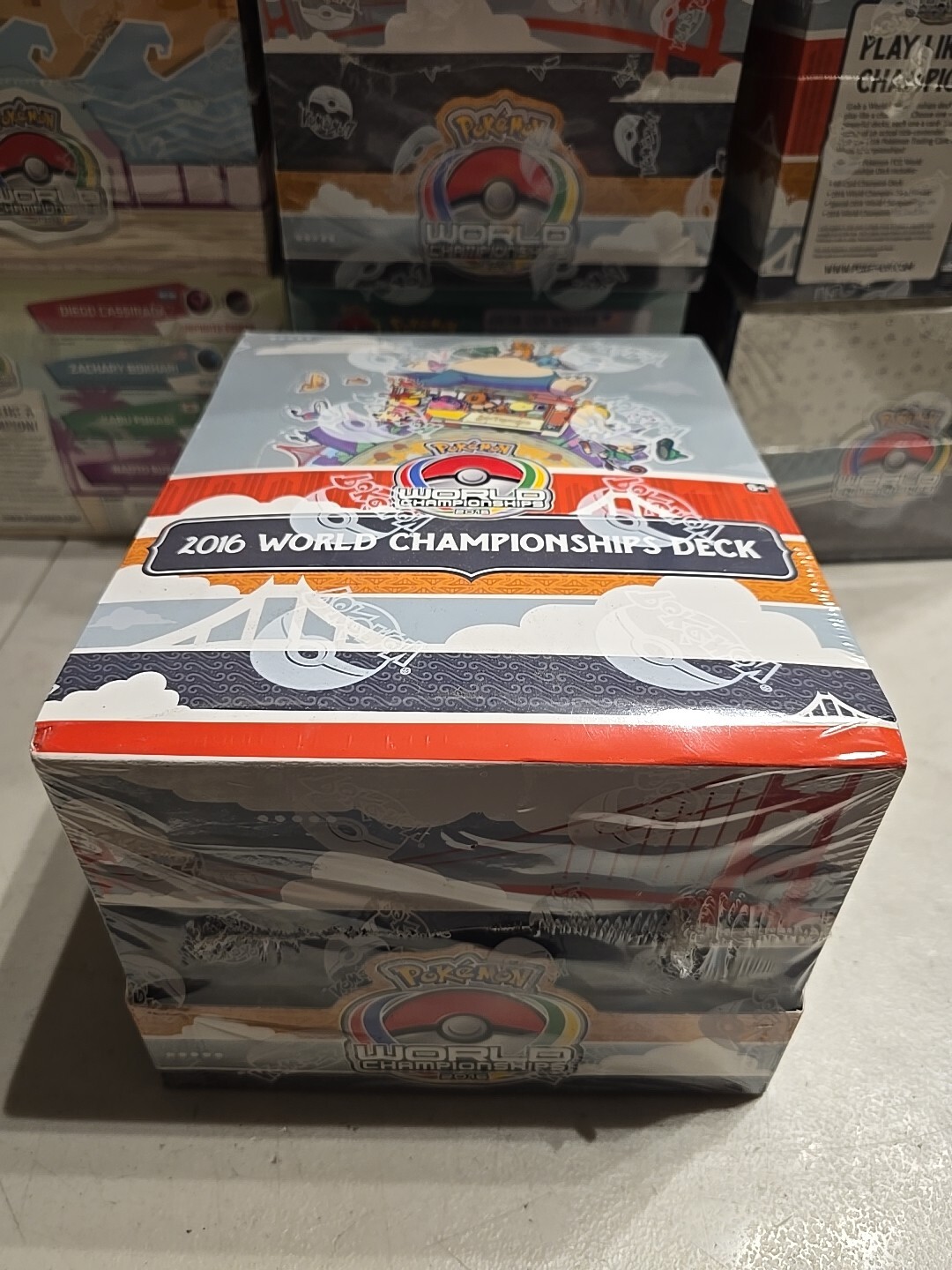 Rare 2016 Pokemon SET OF ALL (8) World Championship Sealed Case. 2 Of Each