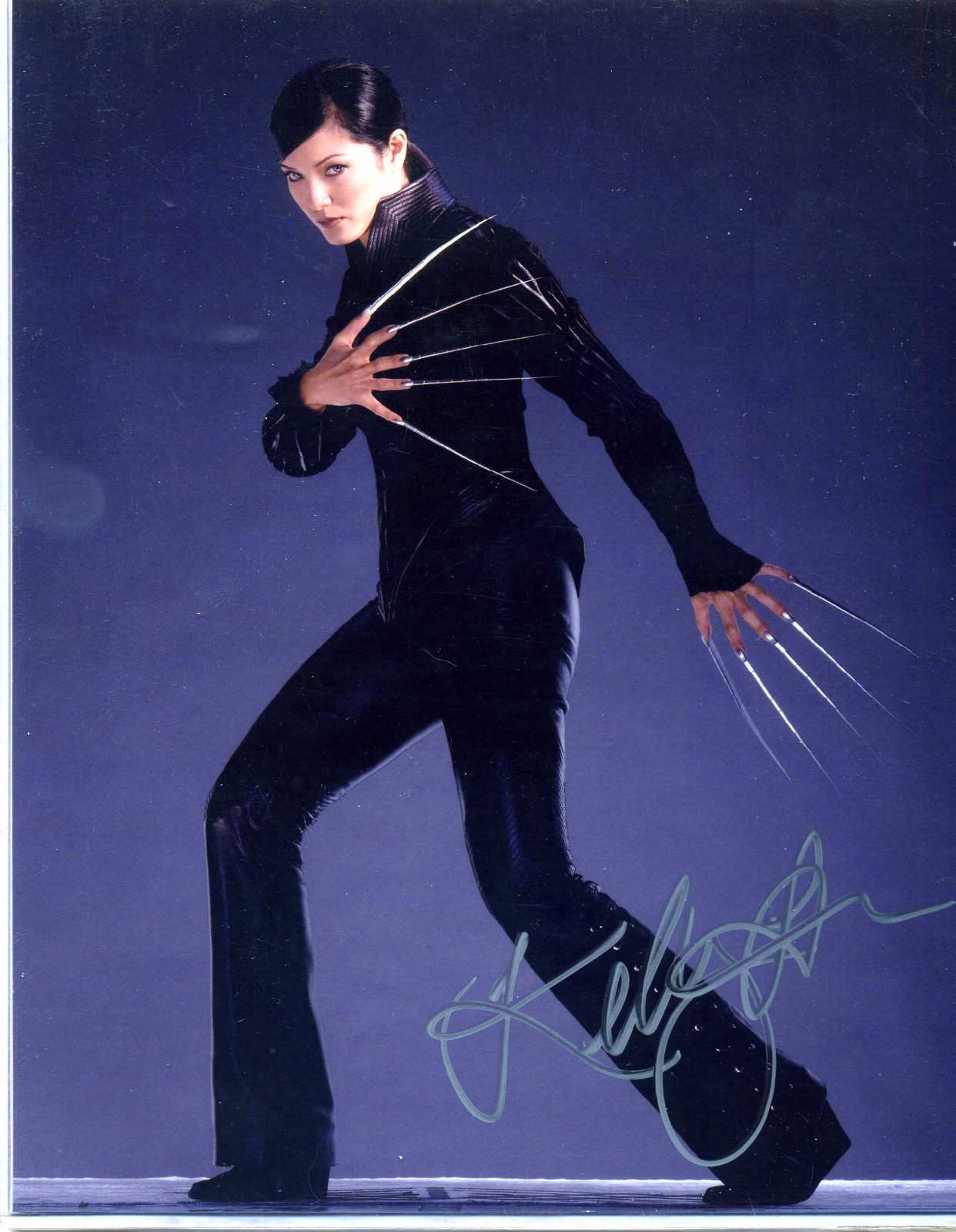 KELLY HU AUTOGRAPH 8X10 X-MEN LADY DEATH STRIKE (B)- IN-PERSON 2017 GEEK’D CON