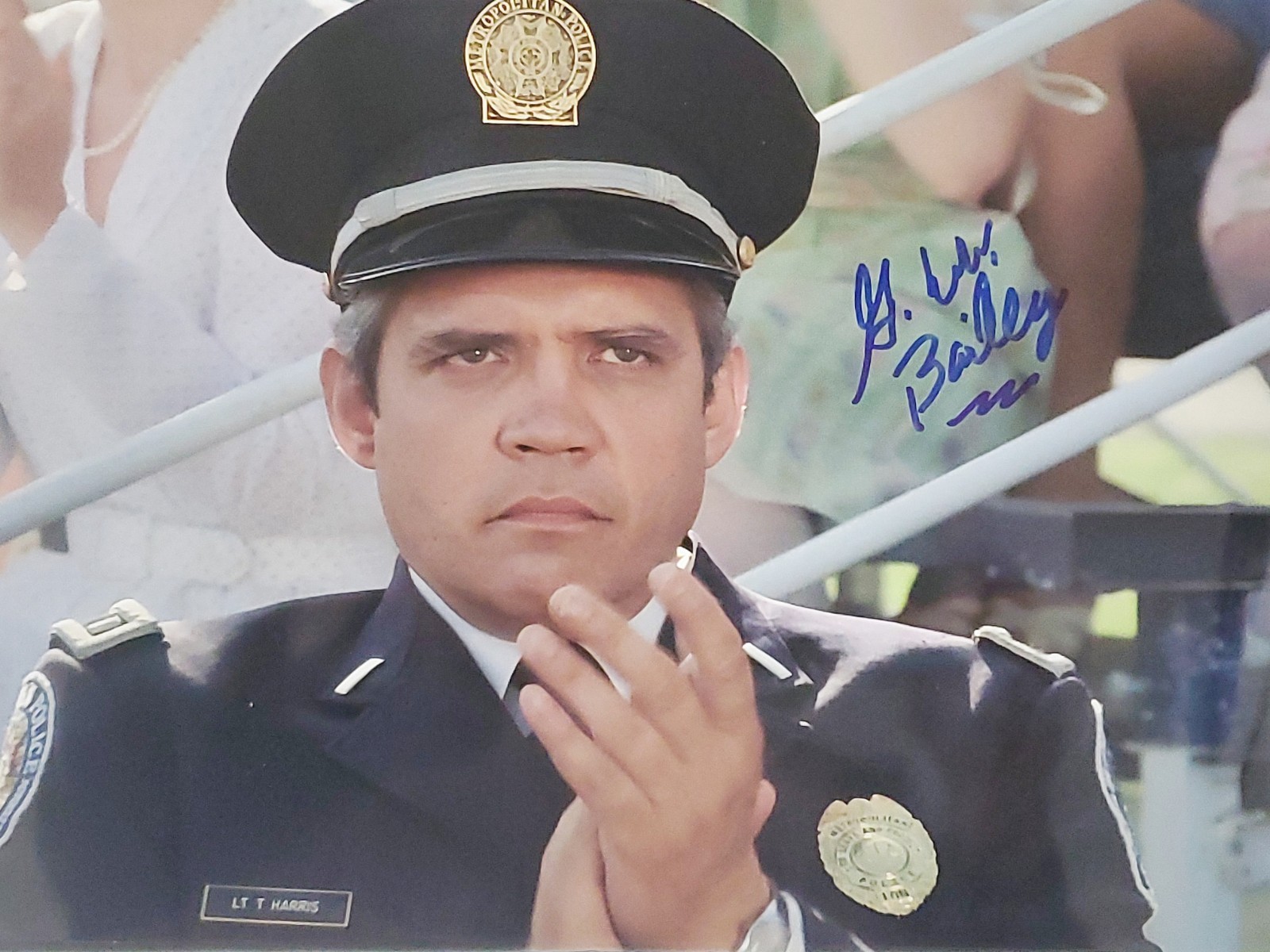 G.W. Bailey POLICE ACADEMY Signed 8X10 Photo #16