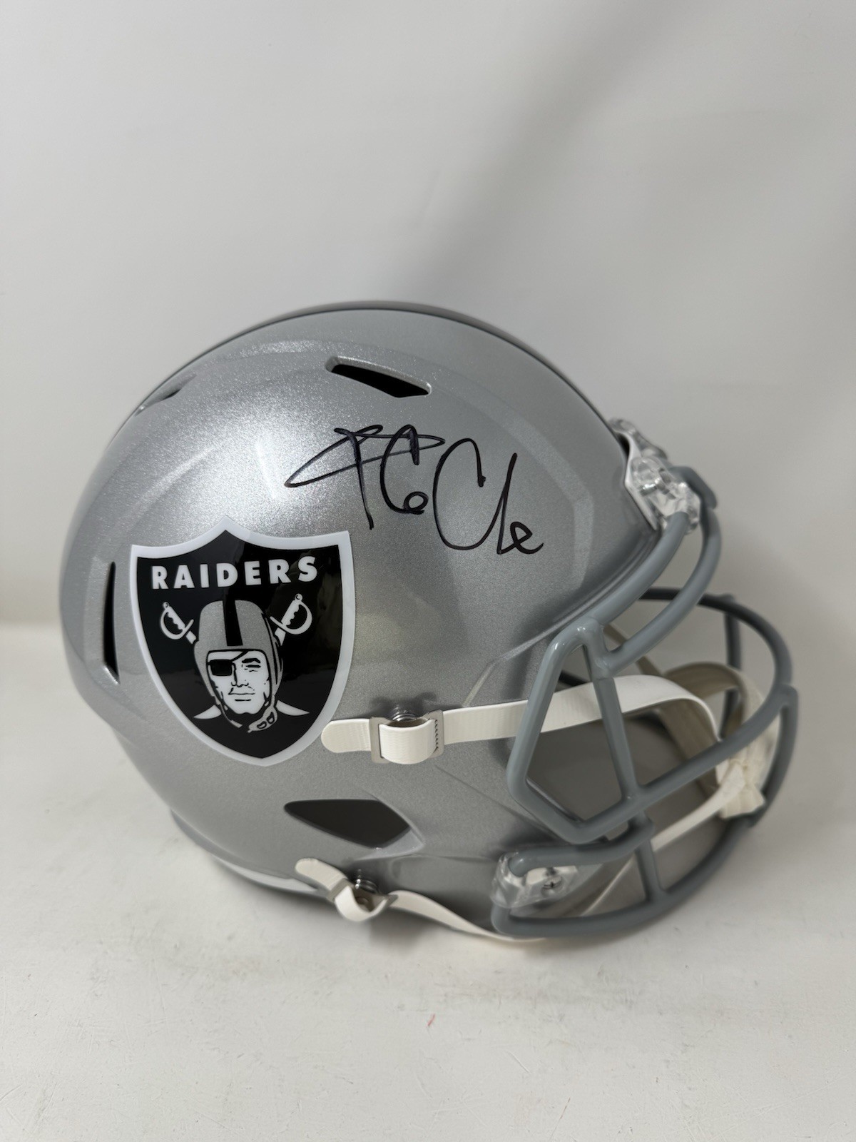 ICE CUBE SIGNED AUTOGRAPH FULL SIZE RAIDERS HELMET PSA/DNA COA NWA RARE
