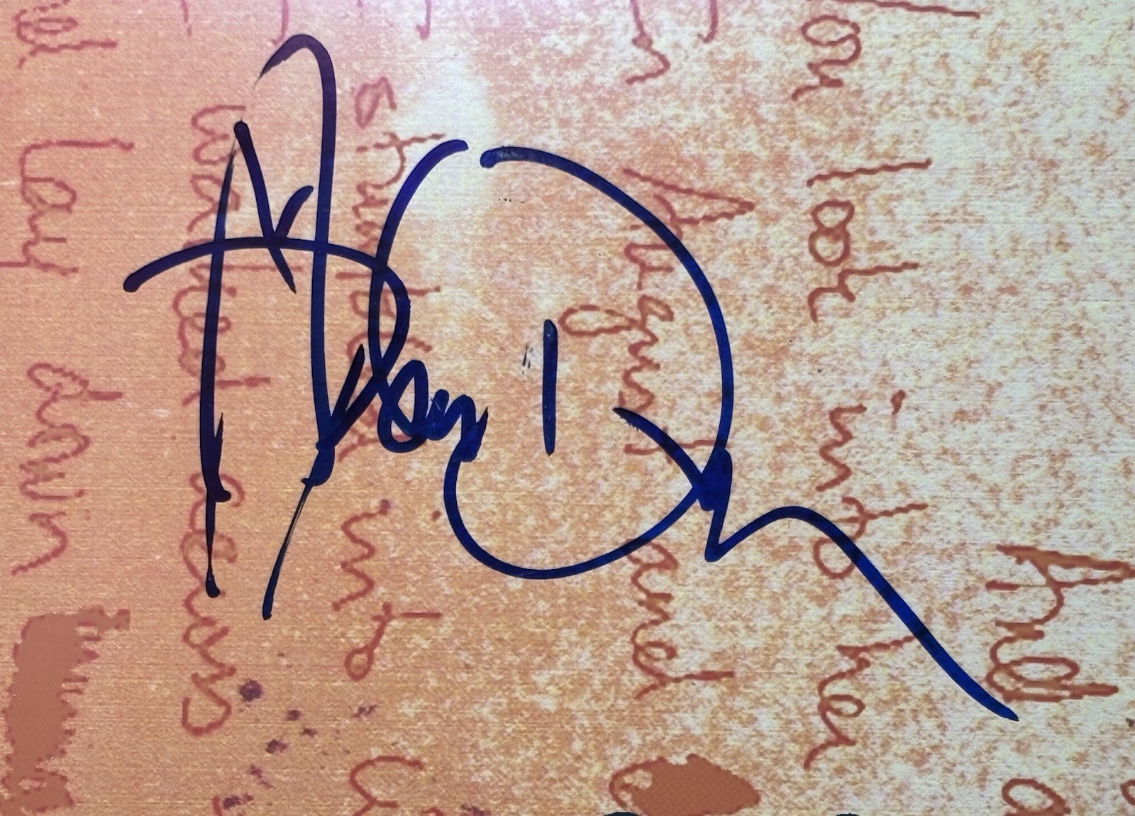 ADAM DURITZ AUTOGRAPHED COUNTING CROWS AUGUST & EVERYTHING AFTER ALBUM BAS COA