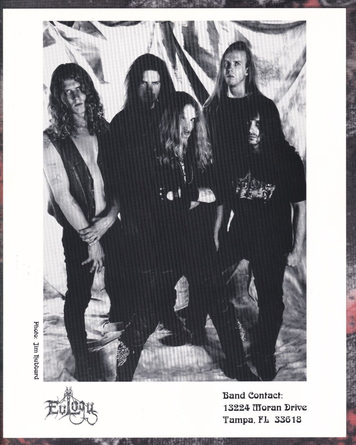 GLOSSY(Semi) PHOTO/PICTURE 8 X 10 EULOGY (Fla) PROMO B & W 1990’s The Essence
