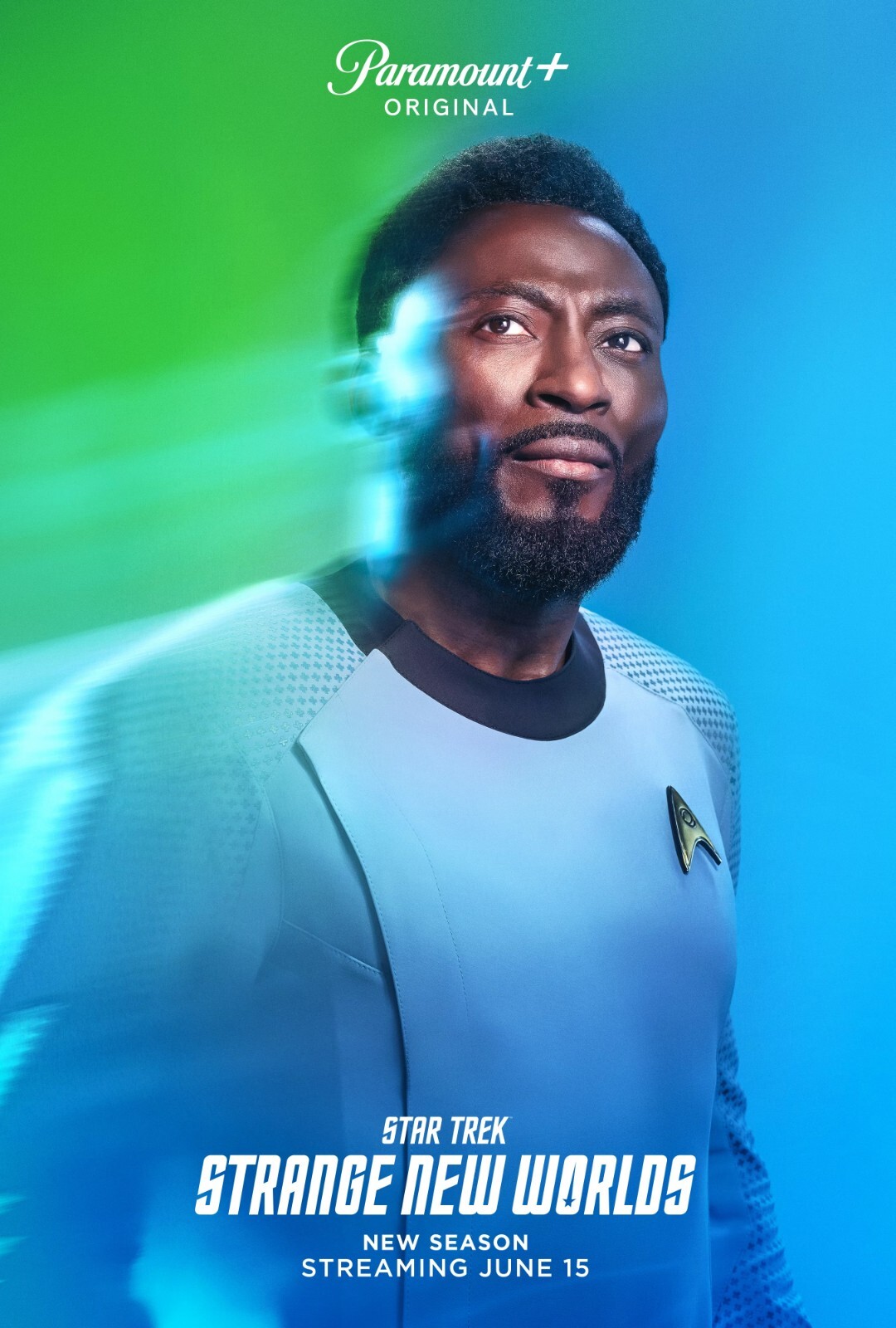 Same Day Shipping STAR TREK STRANGE NEW WORLDS Dr M’Benga Season 2 11×17 Poster
